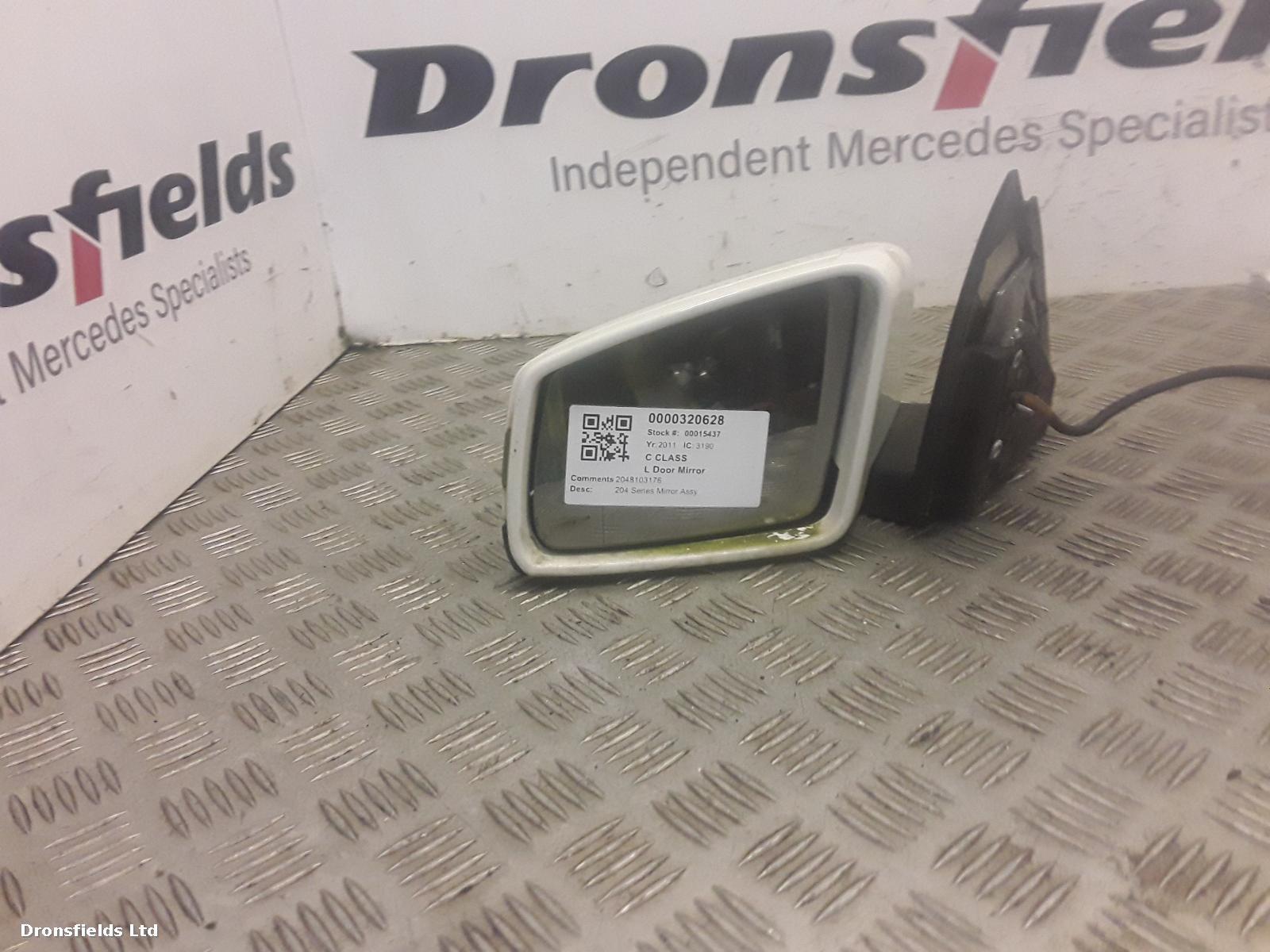 View Auto part L Door Mirror Mercedes C Class 2011
