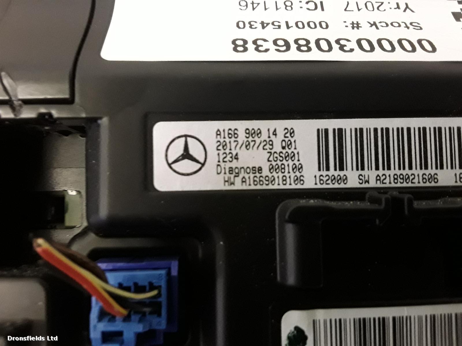 View Auto part Radio Display Mercedes Gla Class 2017