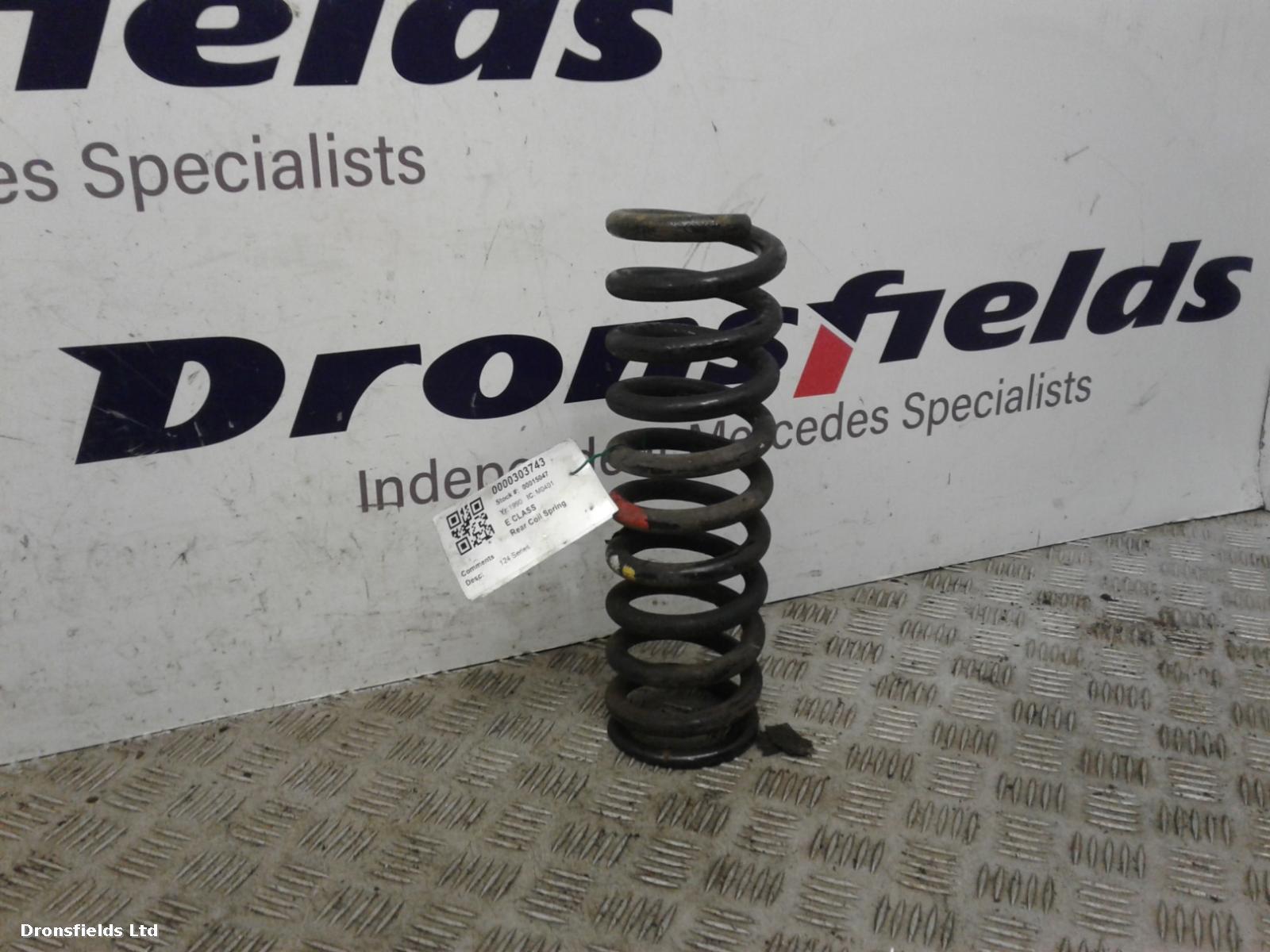 View Auto part Rear Coil Spring Mercedes E Class 1990