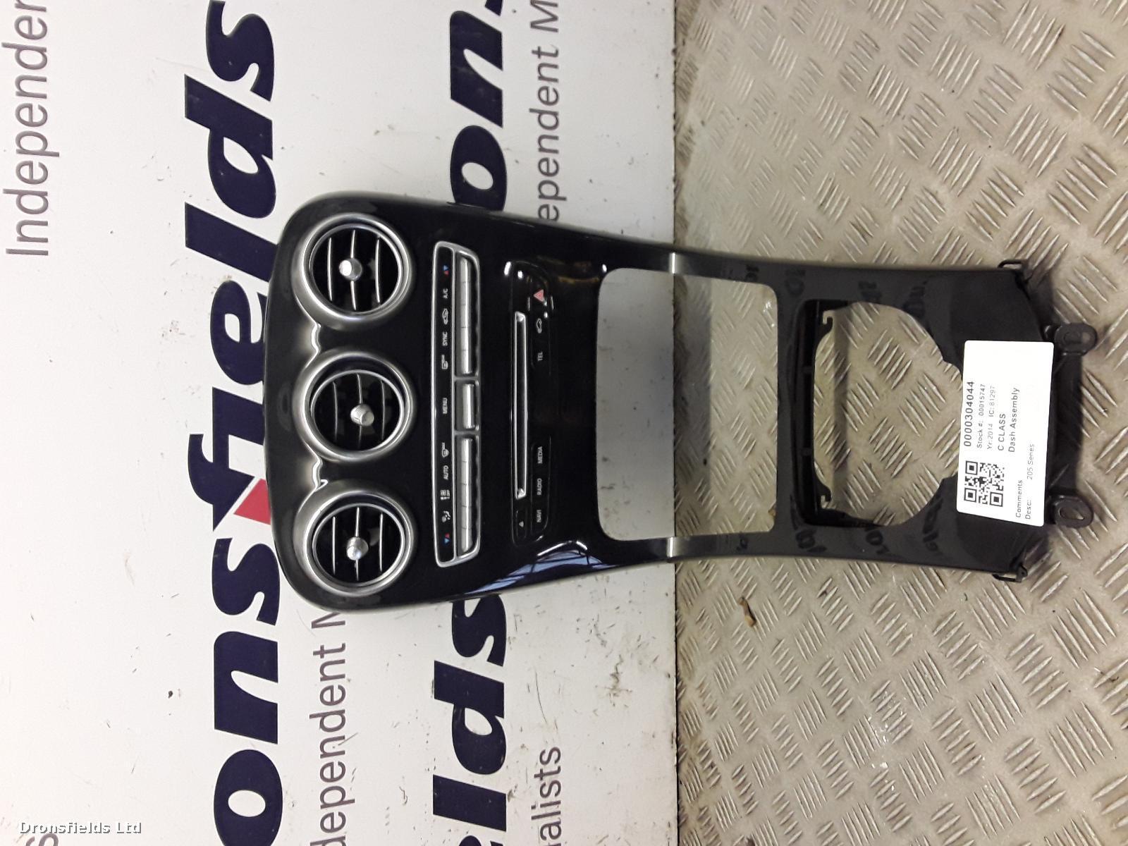 View Auto part Dash Assembly Mercedes C Class 2014