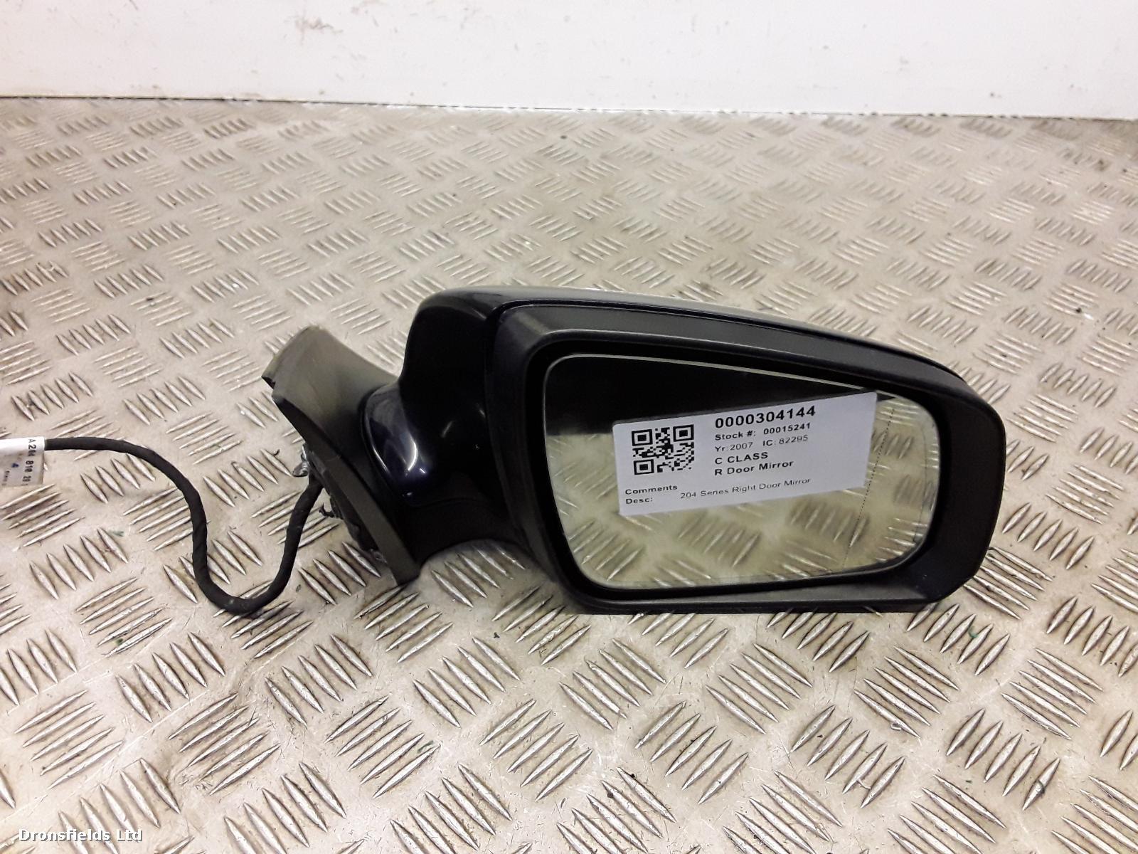 View Auto part R Door Mirror Mercedes C Class 2007