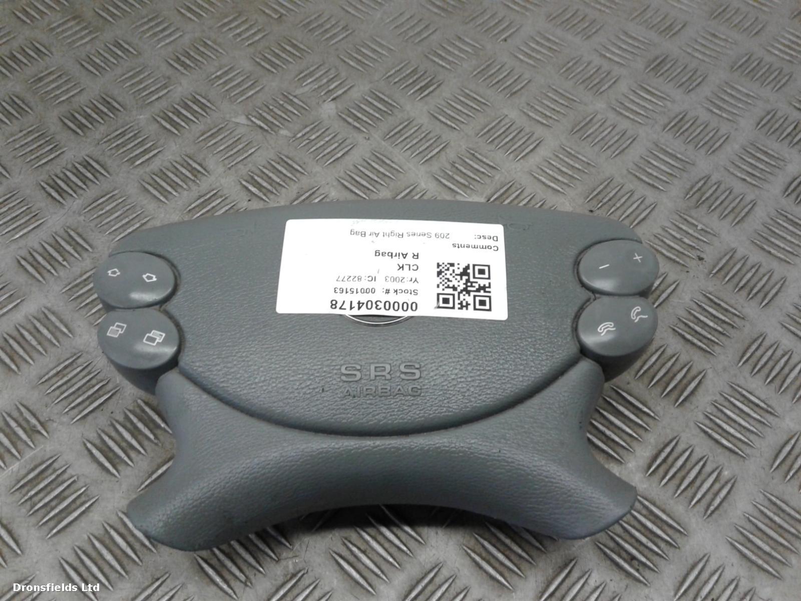 View Auto part R Air Bag Mercedes Clk 2003