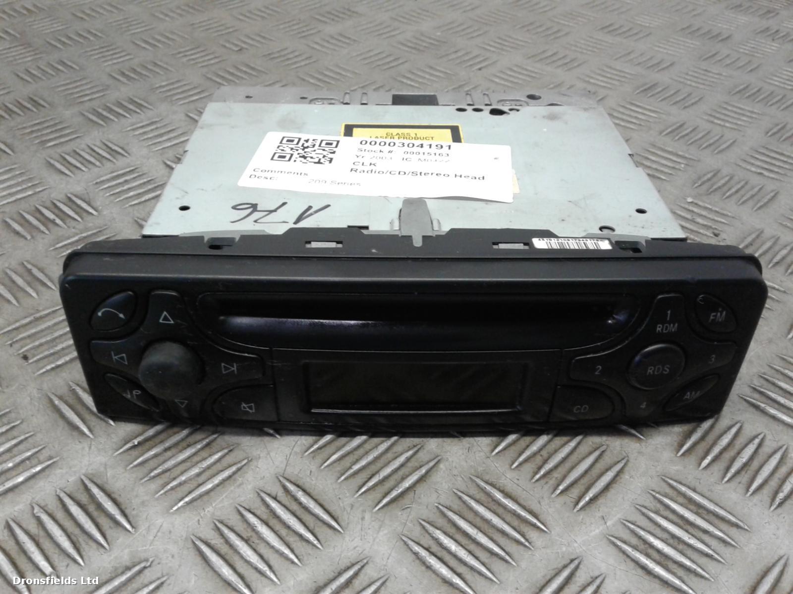 View Auto part A/V Equipment Mercedes Clk 2003