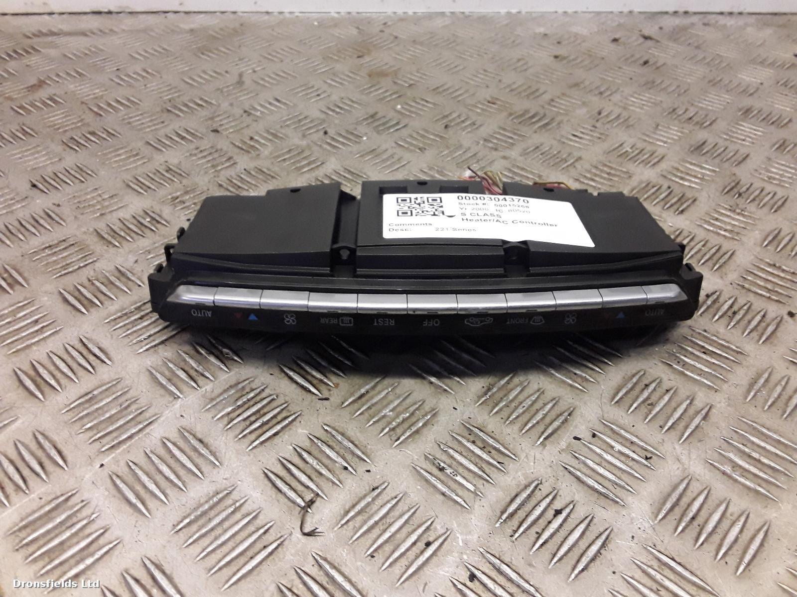 View Auto part Heater/AC Controller Mercedes S Class 2006