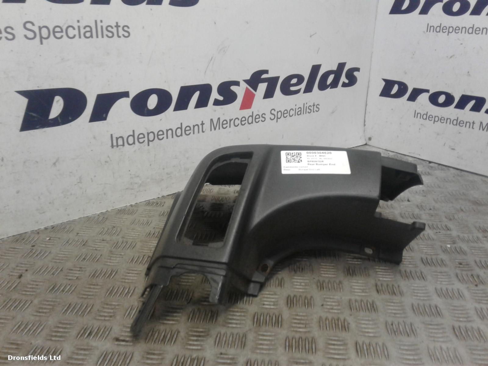 2010 Mercedes Sprinter Rear Bumper End View Auto part Rear Bumper End Mercedes Sprinter 2010