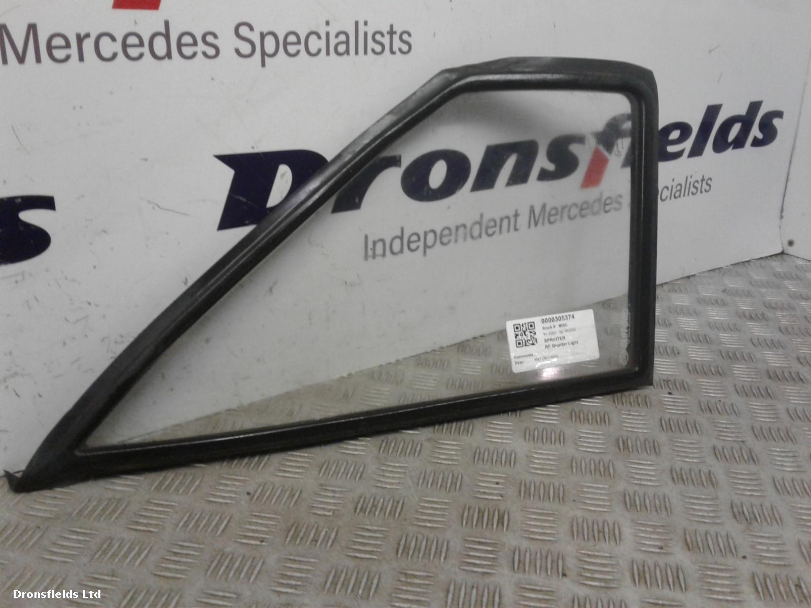 View Auto part RF Quarter Light Mercedes Sprinter 2002