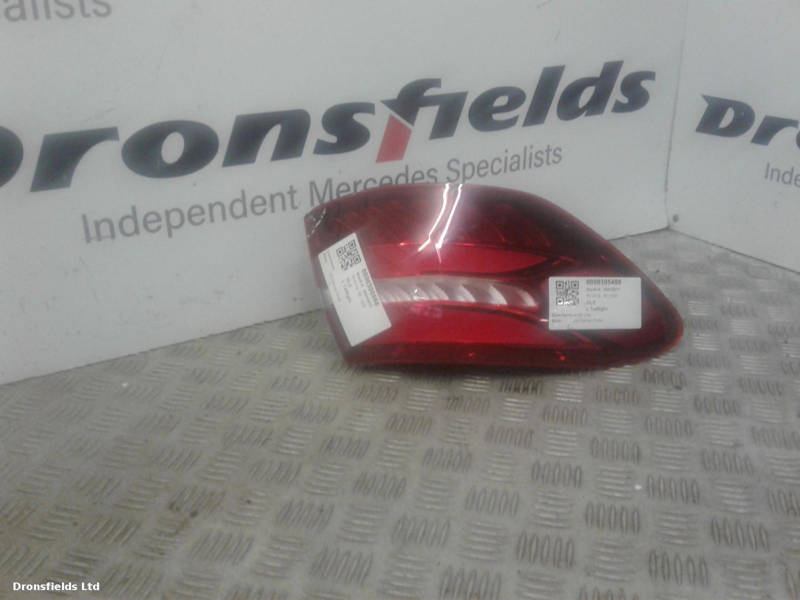View Auto part L Taillight Mercedes Glc 2018