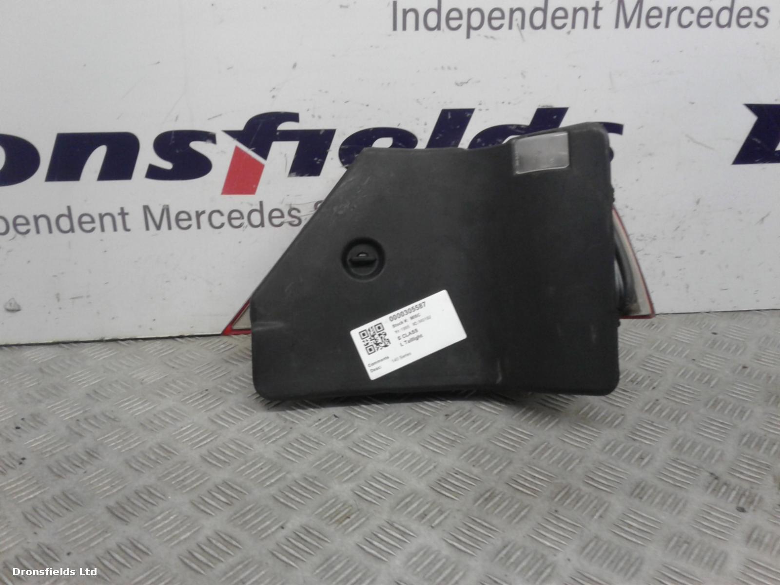 View Auto part L Taillight Mercedes S Class 1995