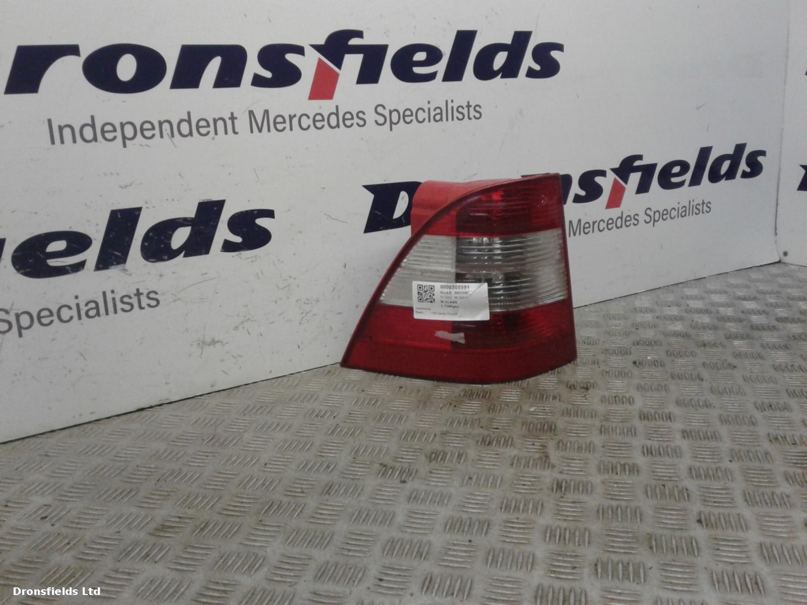 View Auto part L Taillight Mercedes M Class 2003