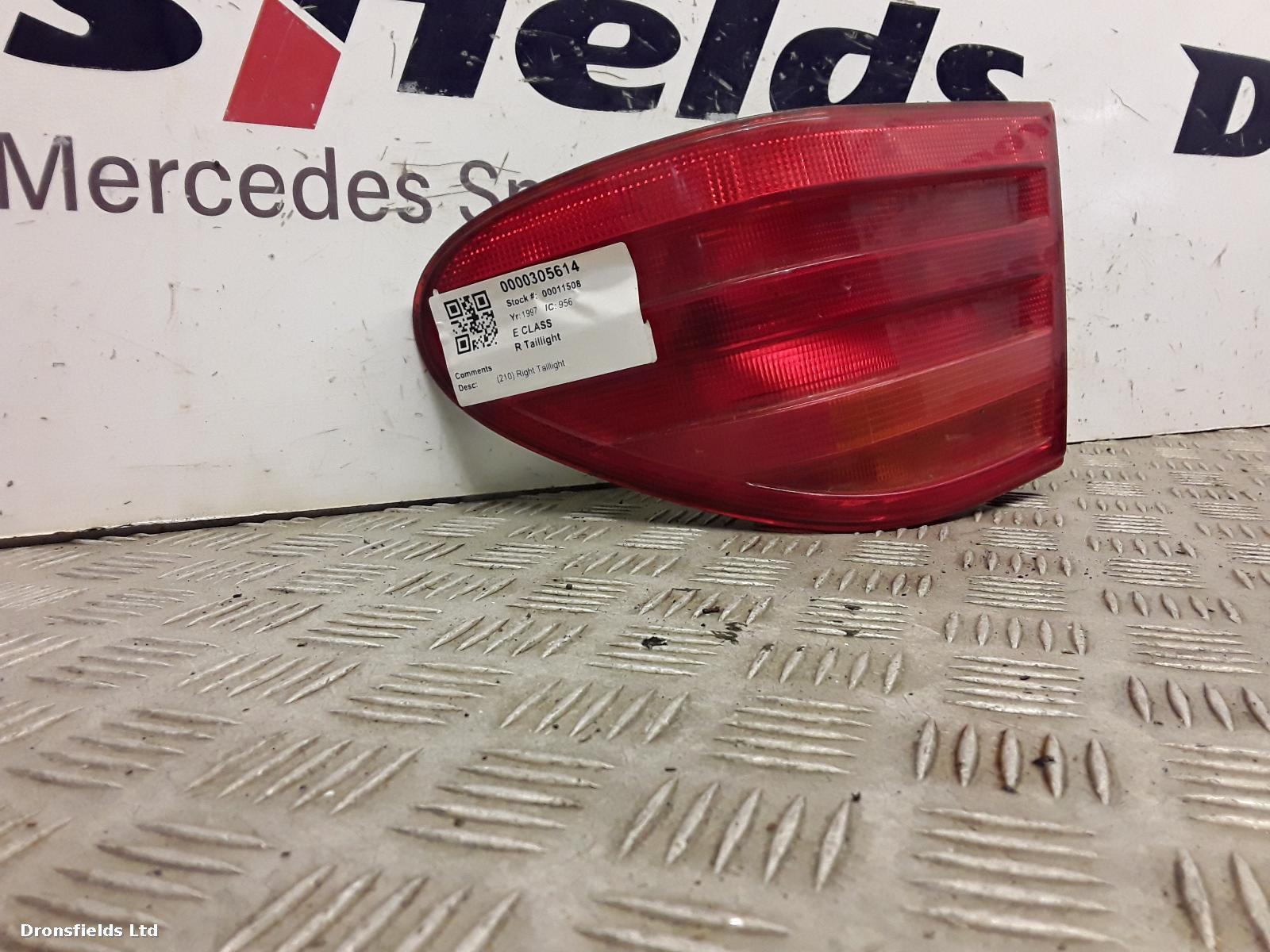 View Auto part R Taillight Mercedes E Class 1997