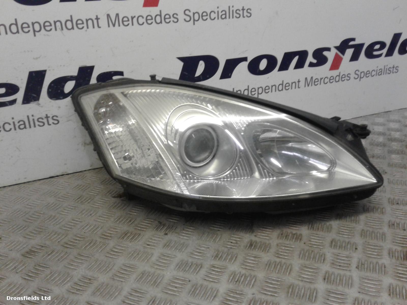 View Auto part R Headlamp Mercedes S Class 2006