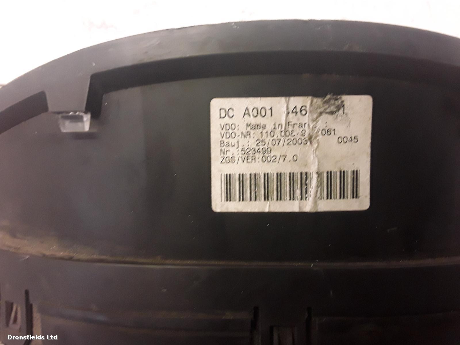 View Auto part Speedometer Mercedes Sprinter 2003