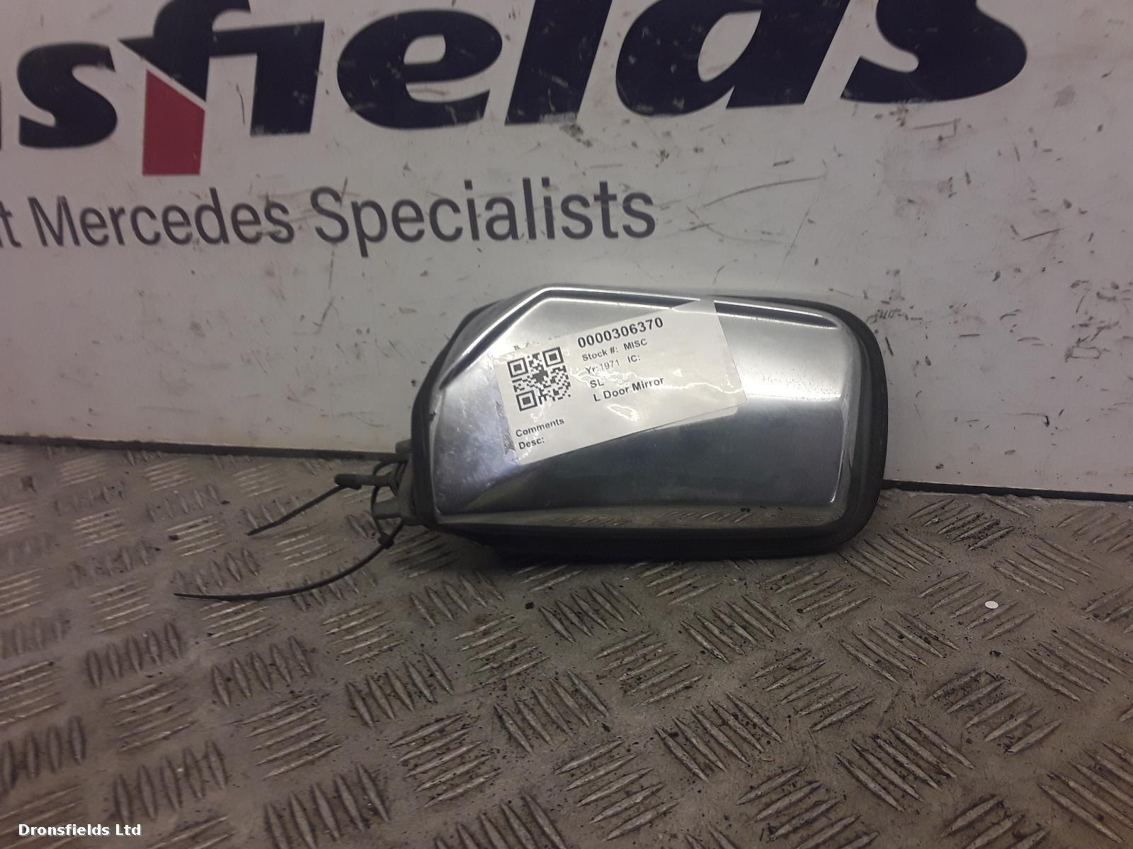 View Auto part L Door Mirror Mercedes Sl 1971