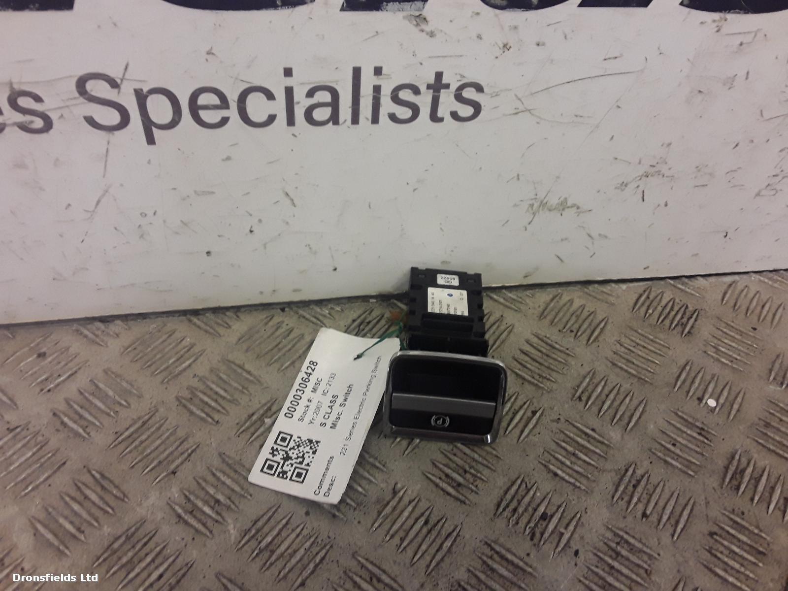 View Auto part Misc Switch Mercedes S Class 2007