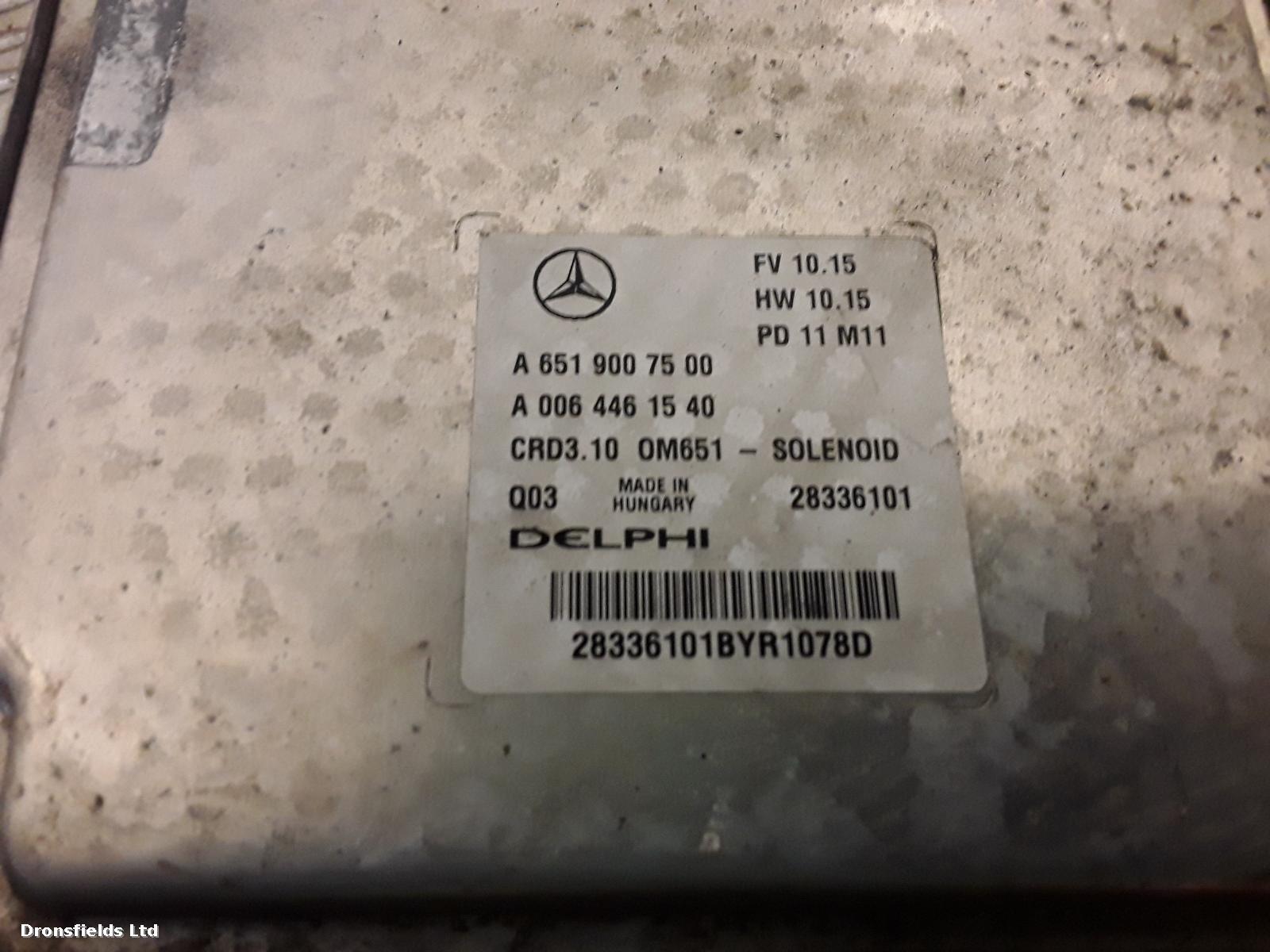 View Auto part ECU Mercedes C Class 2011