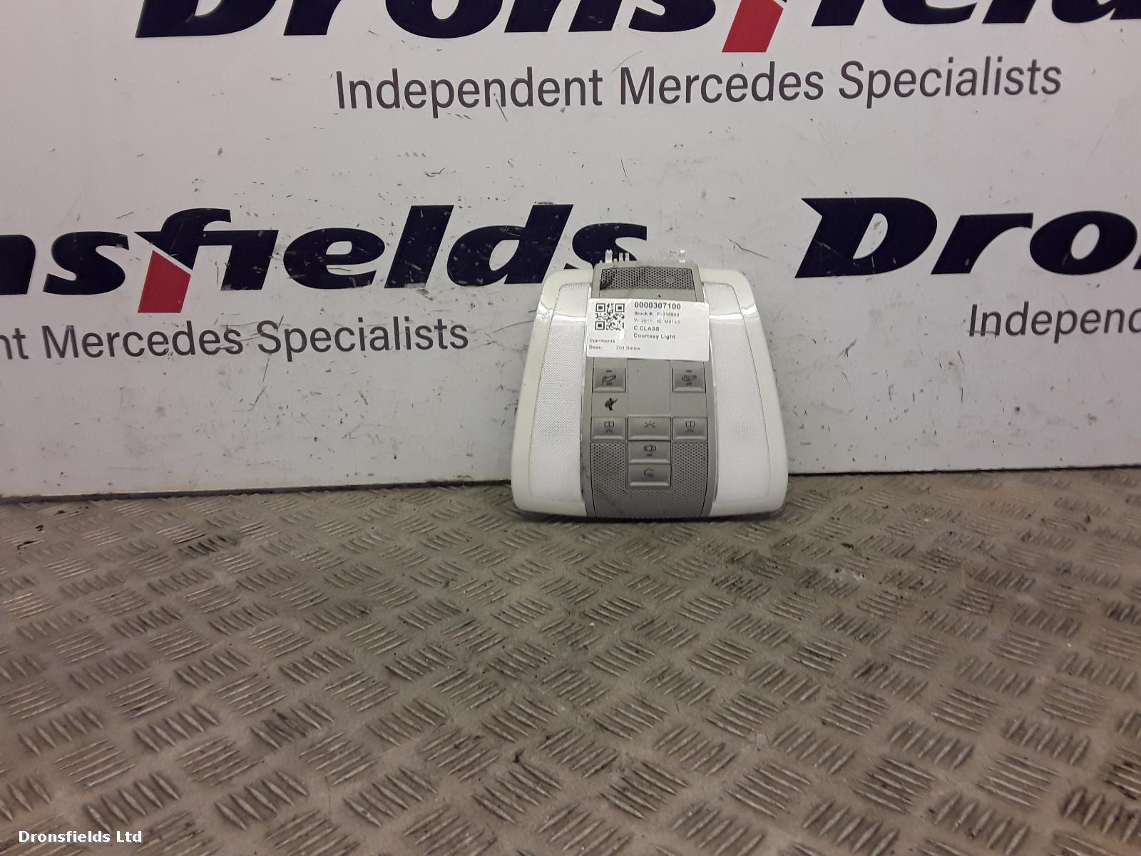 View Auto part Courtesy Light Mercedes C Class 2011