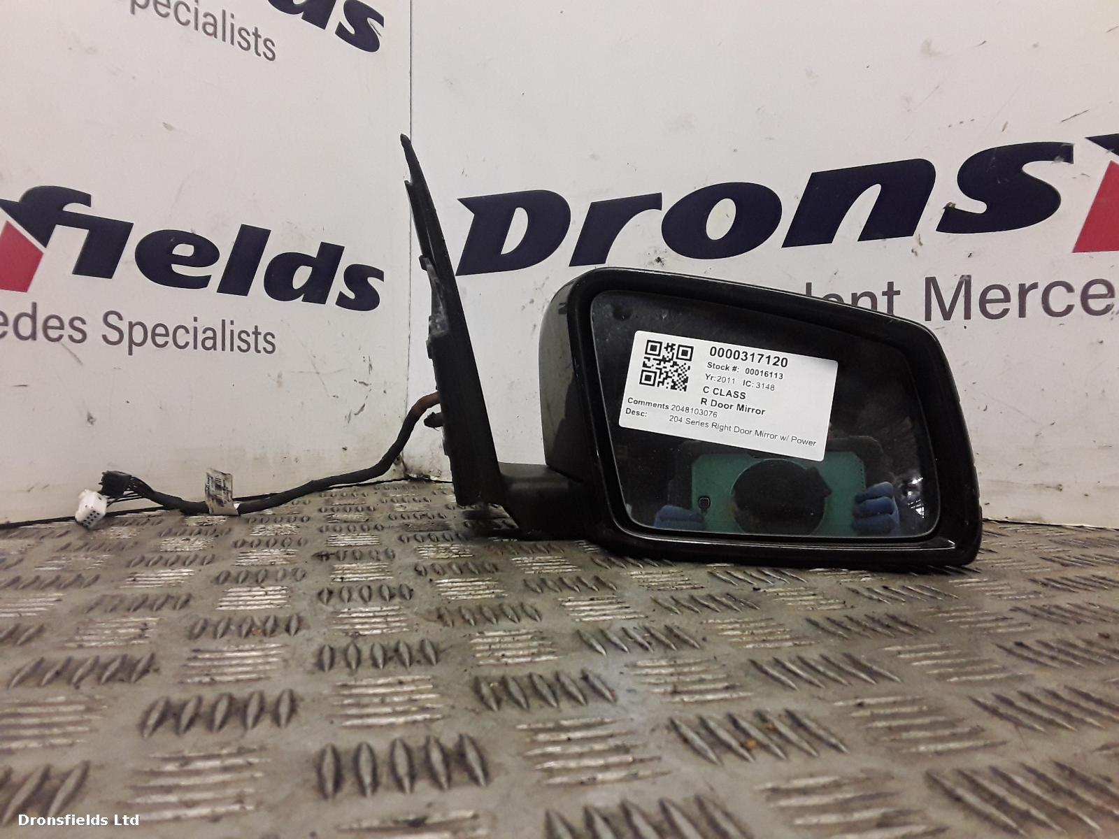 View Auto part R Door Mirror Mercedes C Class 2011