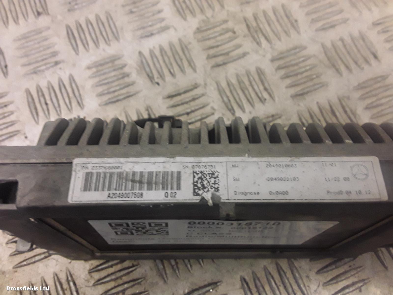 View Auto part Radio Display Mercedes C Class 2012
