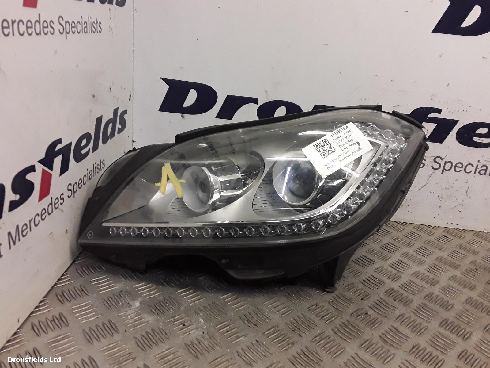 View Auto part L Headlamp Mercedes Cls Class 2013