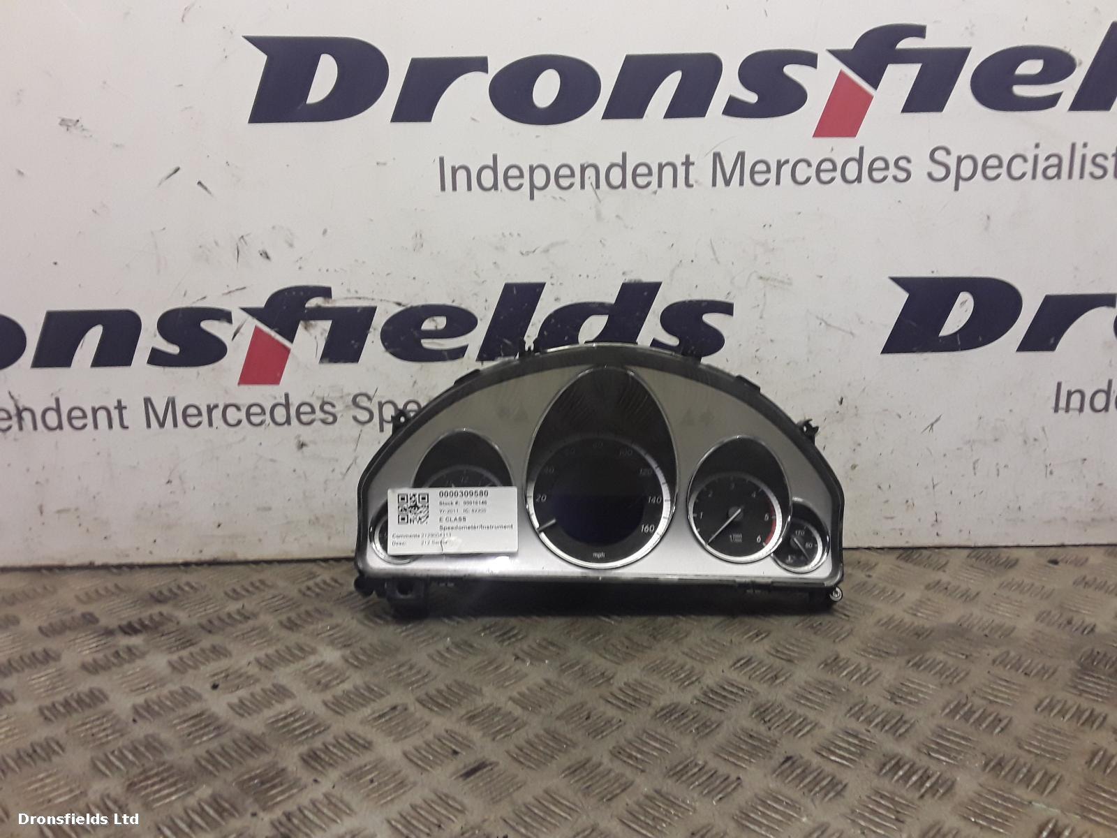 View Auto part Speedometer Mercedes E Class 2011