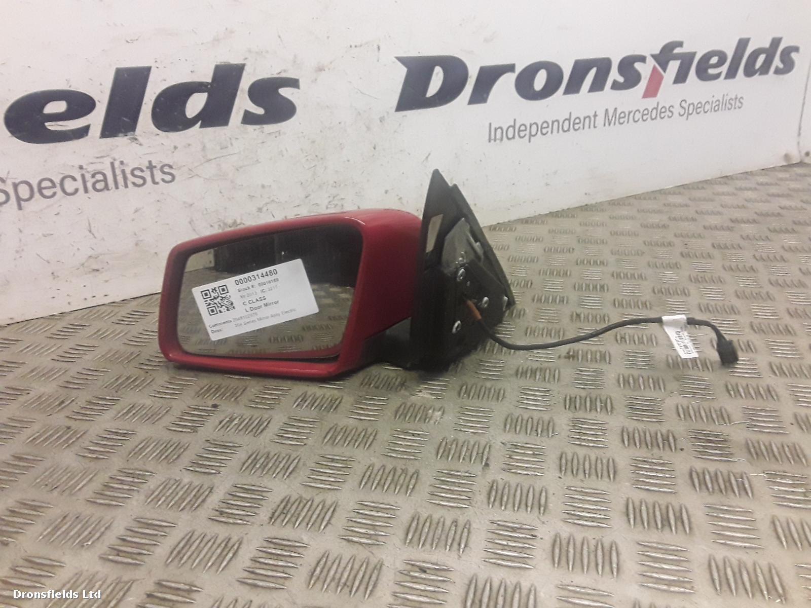 View Auto part L Door Mirror Mercedes C Class 2013