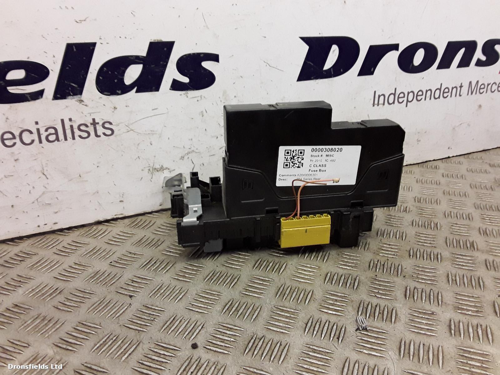 View Auto part Fuse Box Mercedes C Class 2010