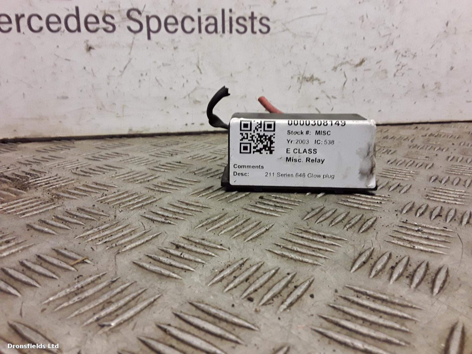 View Auto part Misc. Relay Mercedes E Class 2003