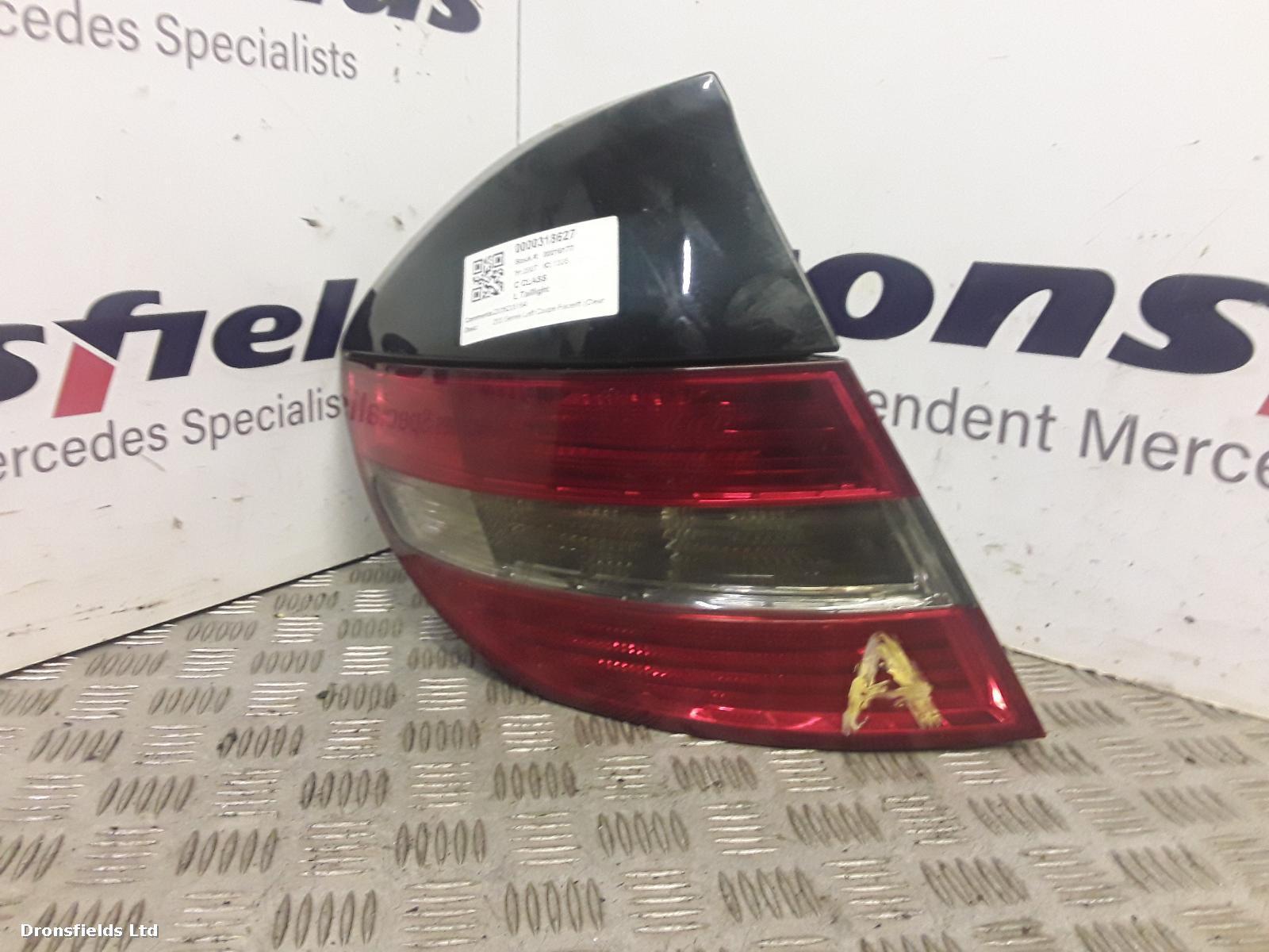 View Auto part L Taillight Mercedes C Class 2007