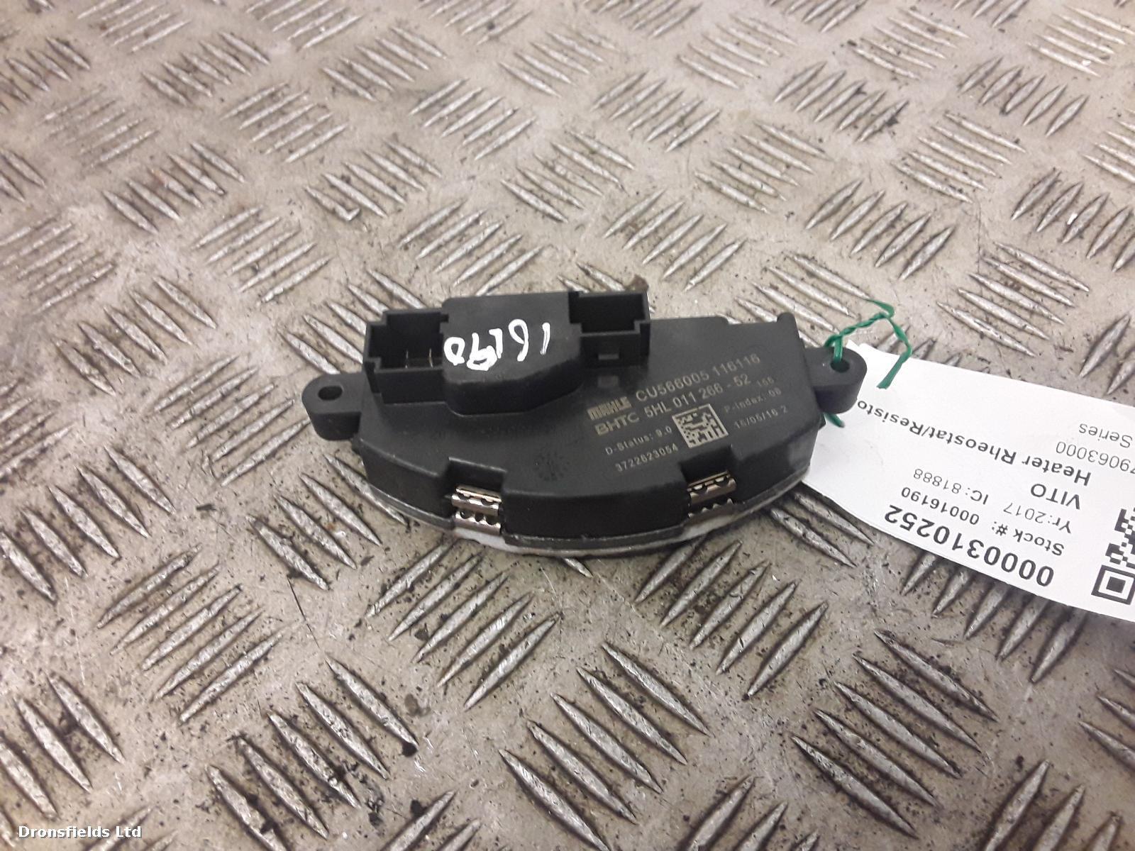 View Auto part Heater Rheostat Mercedes Vito 2017