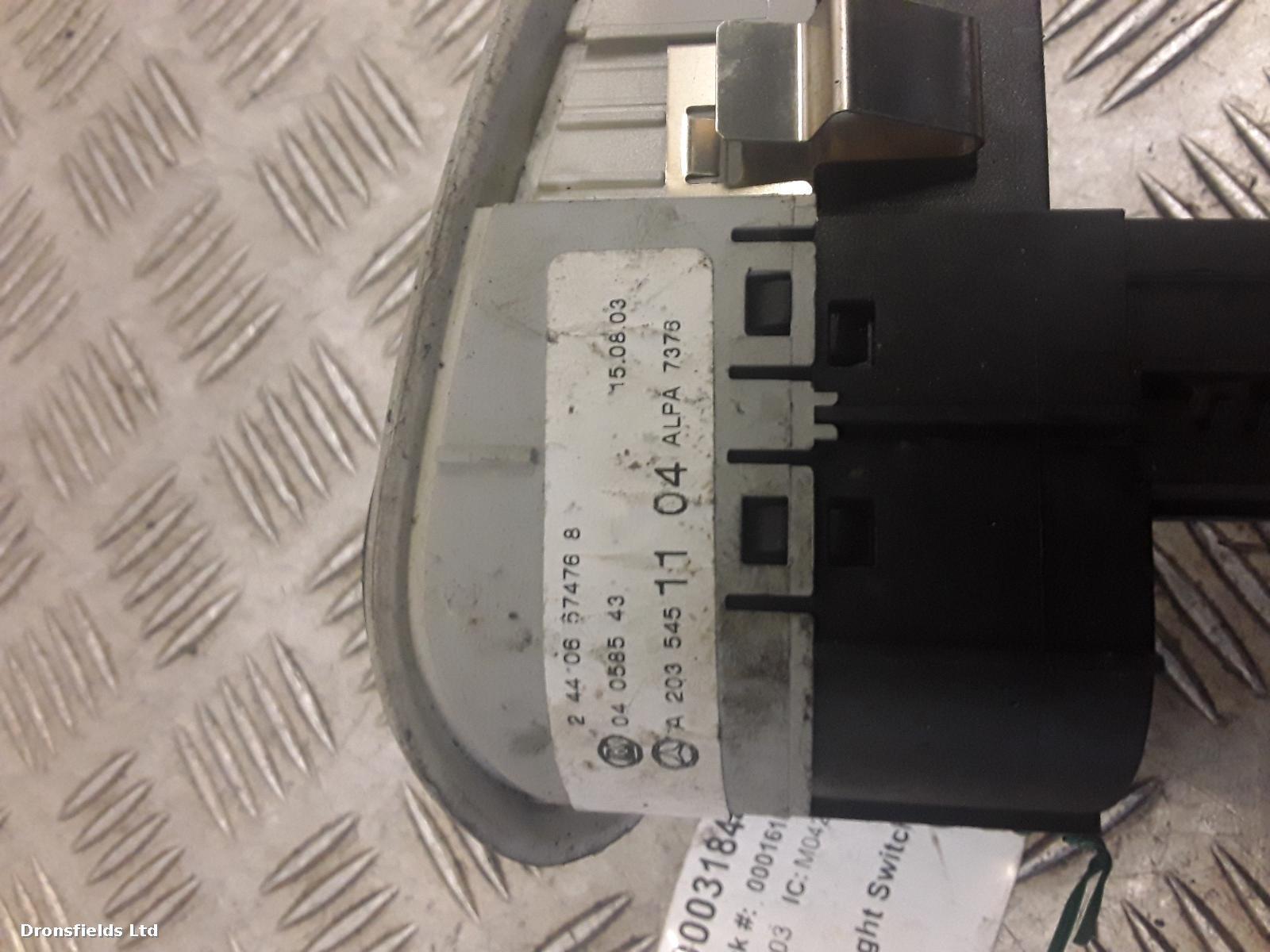 View Auto part Headlight Switch Mercedes Clk 2003