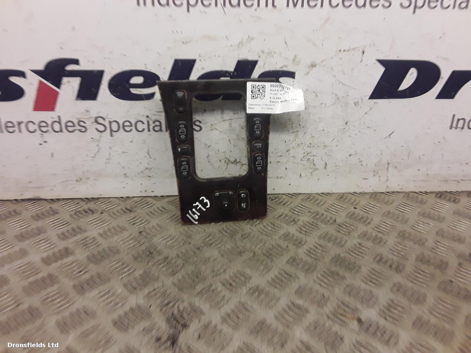 View Auto part Elect. Window Switch Mercedes E Class 2001
