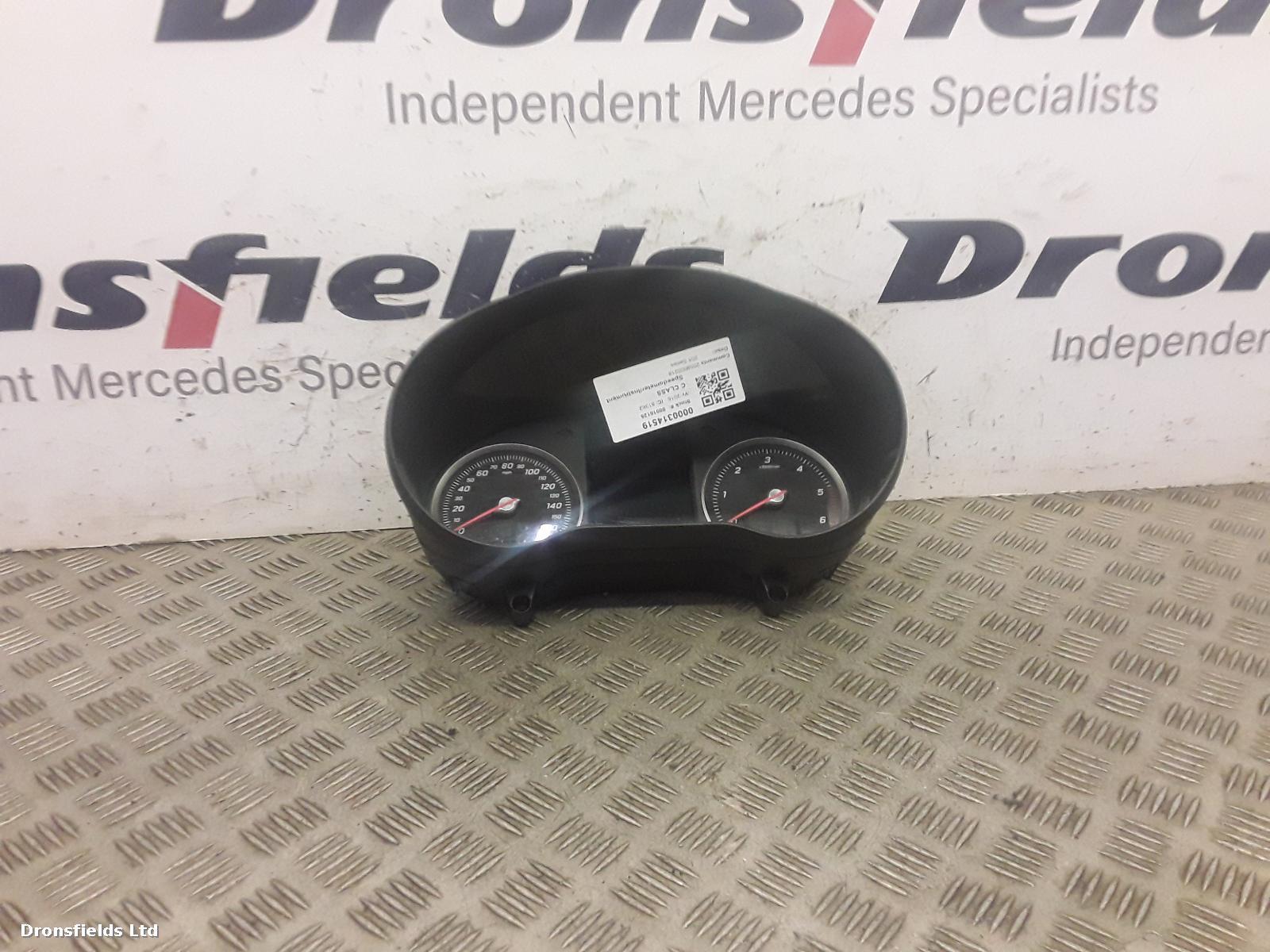 View Auto part Speedometer Mercedes C Class 2016