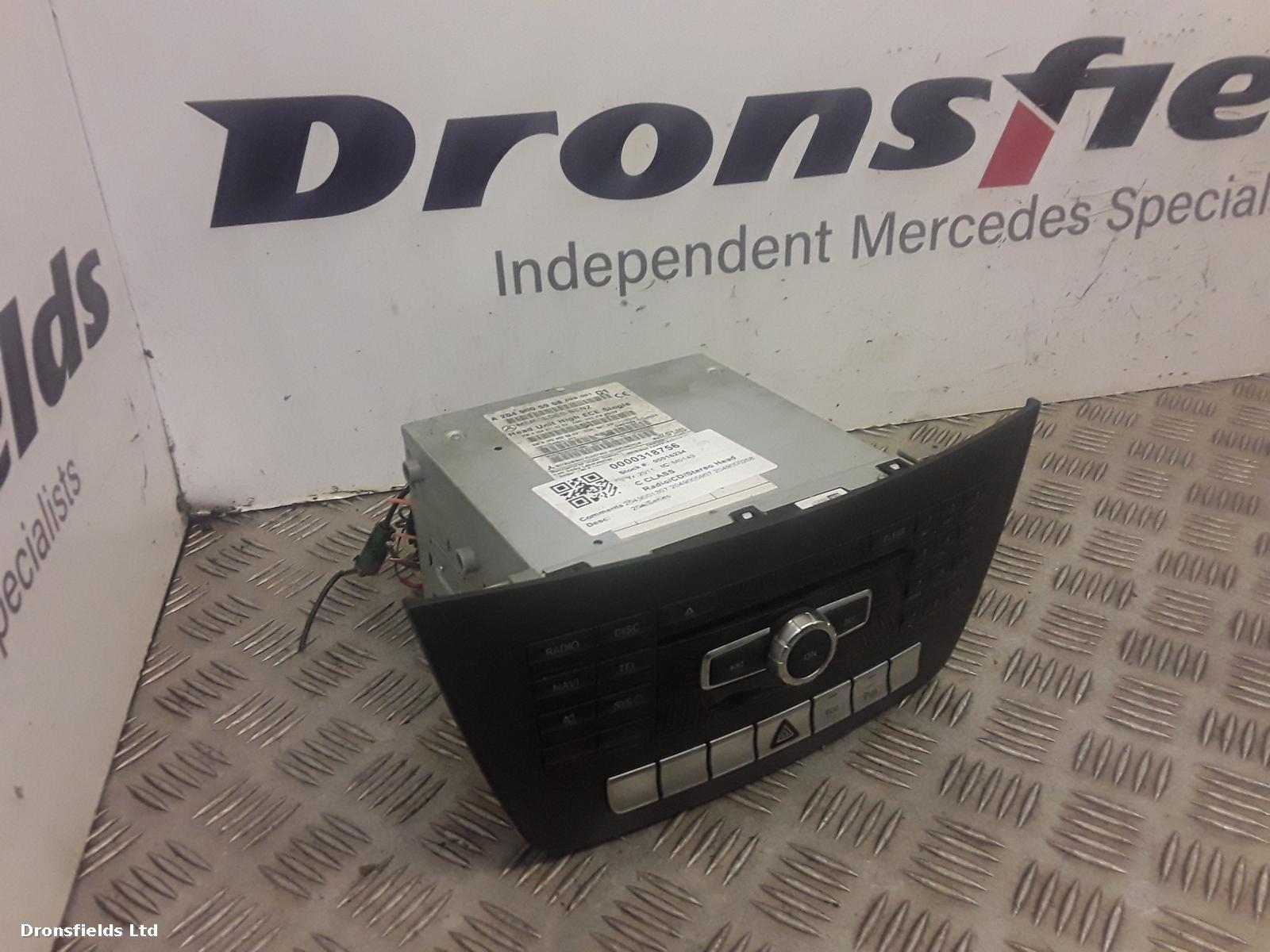 View Auto part A/V Equipment Mercedes C Class 2011