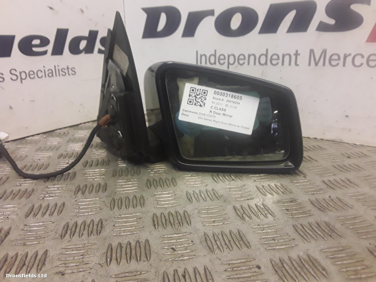 View Auto part R Door Mirror Mercedes C Class 2011