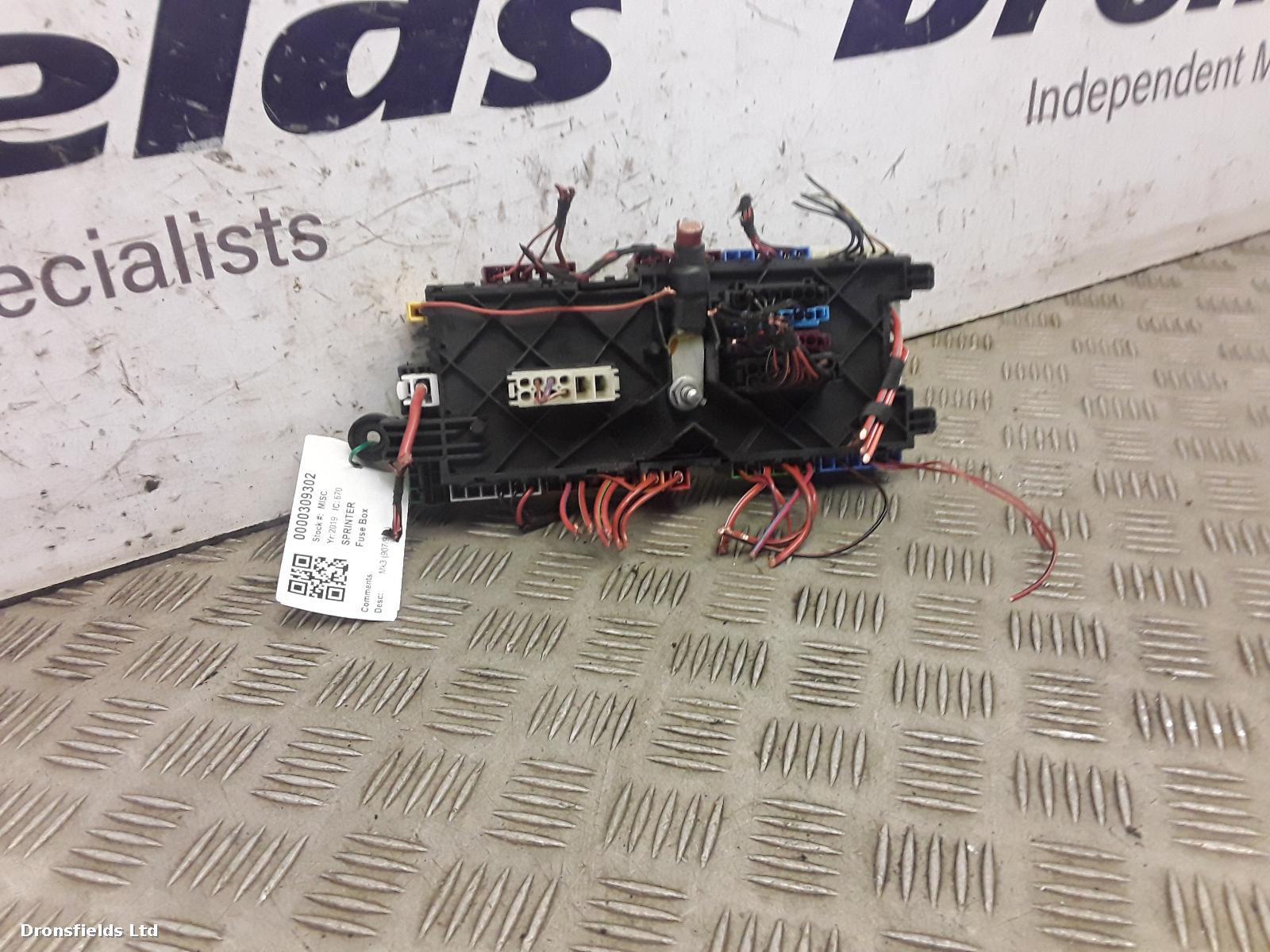 View Auto part Fuse Box Mercedes Sprinter 2019