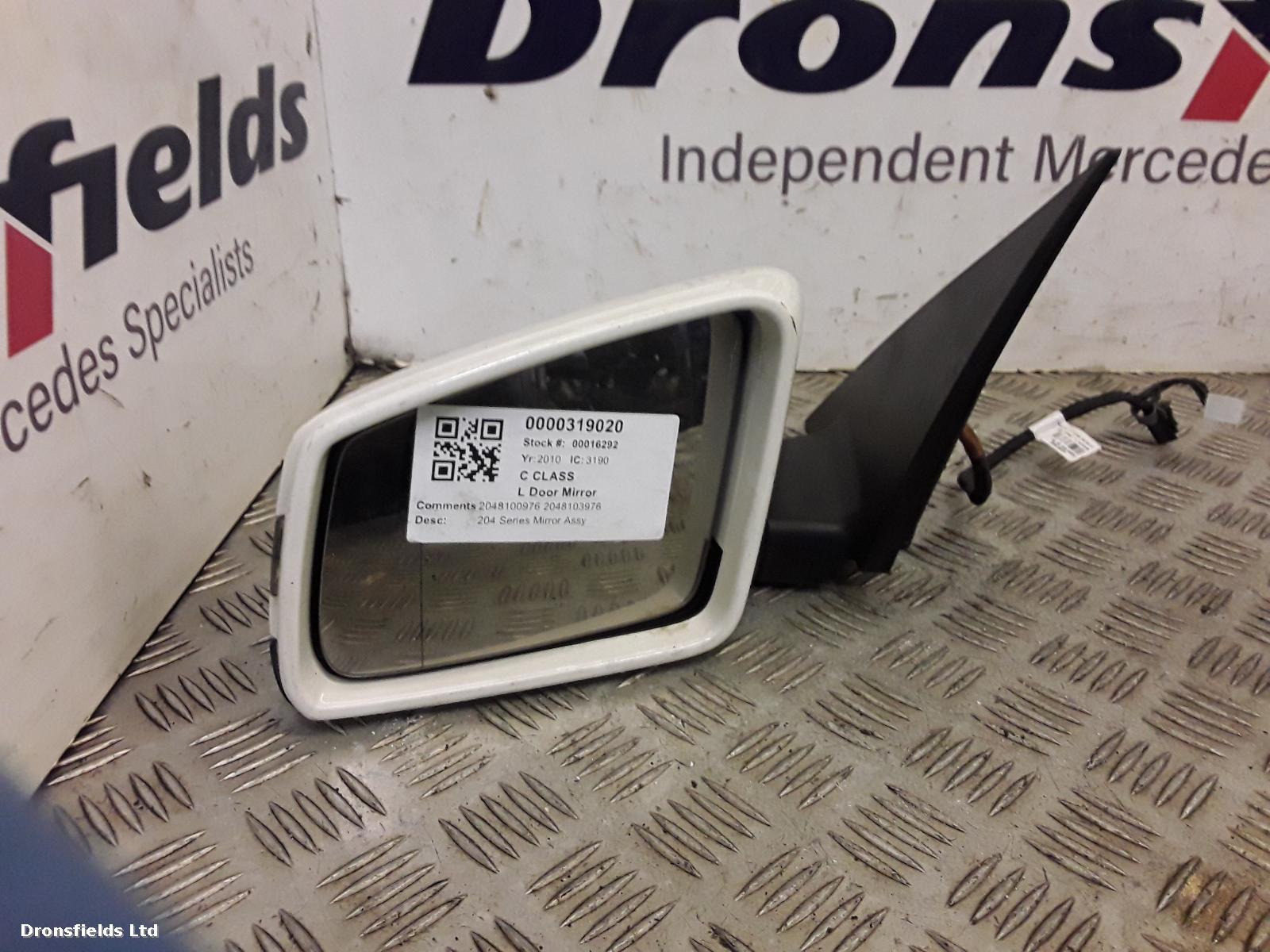 View Auto part L Door Mirror Mercedes C Class 2010