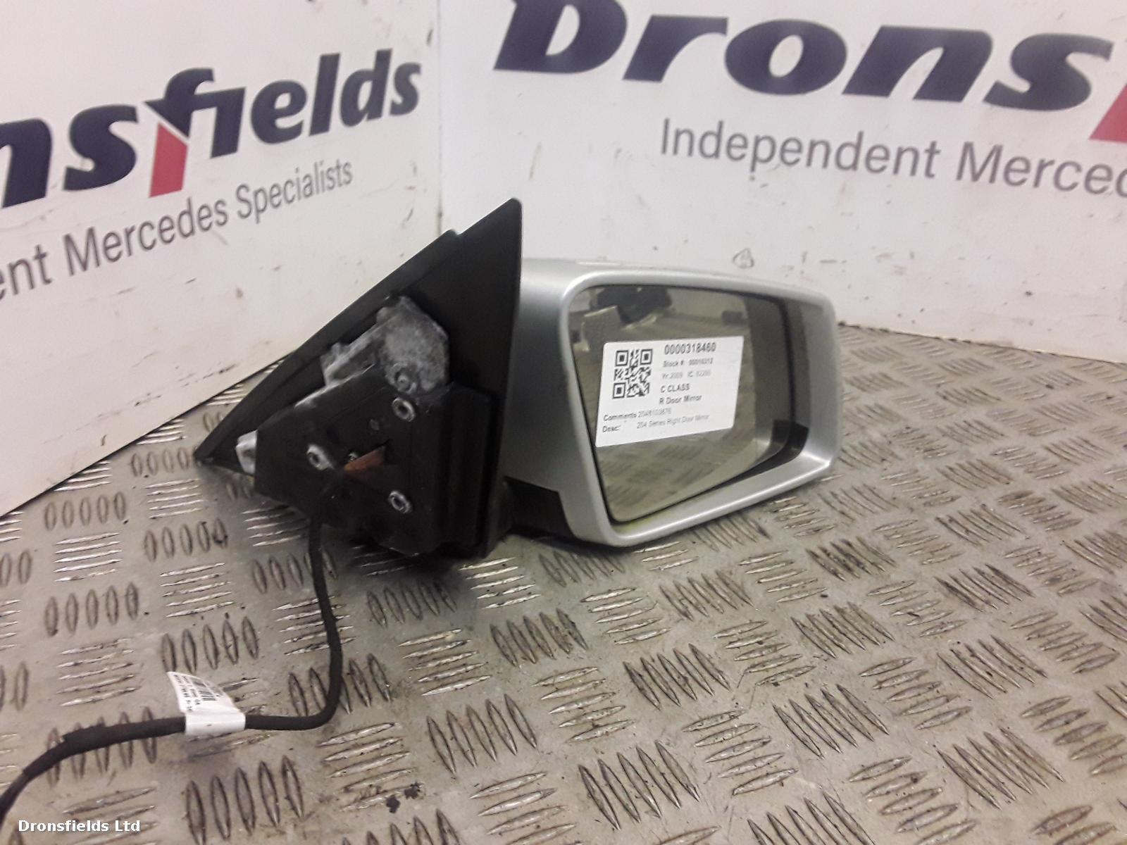 View Auto part R Door Mirror Mercedes C Class 2009