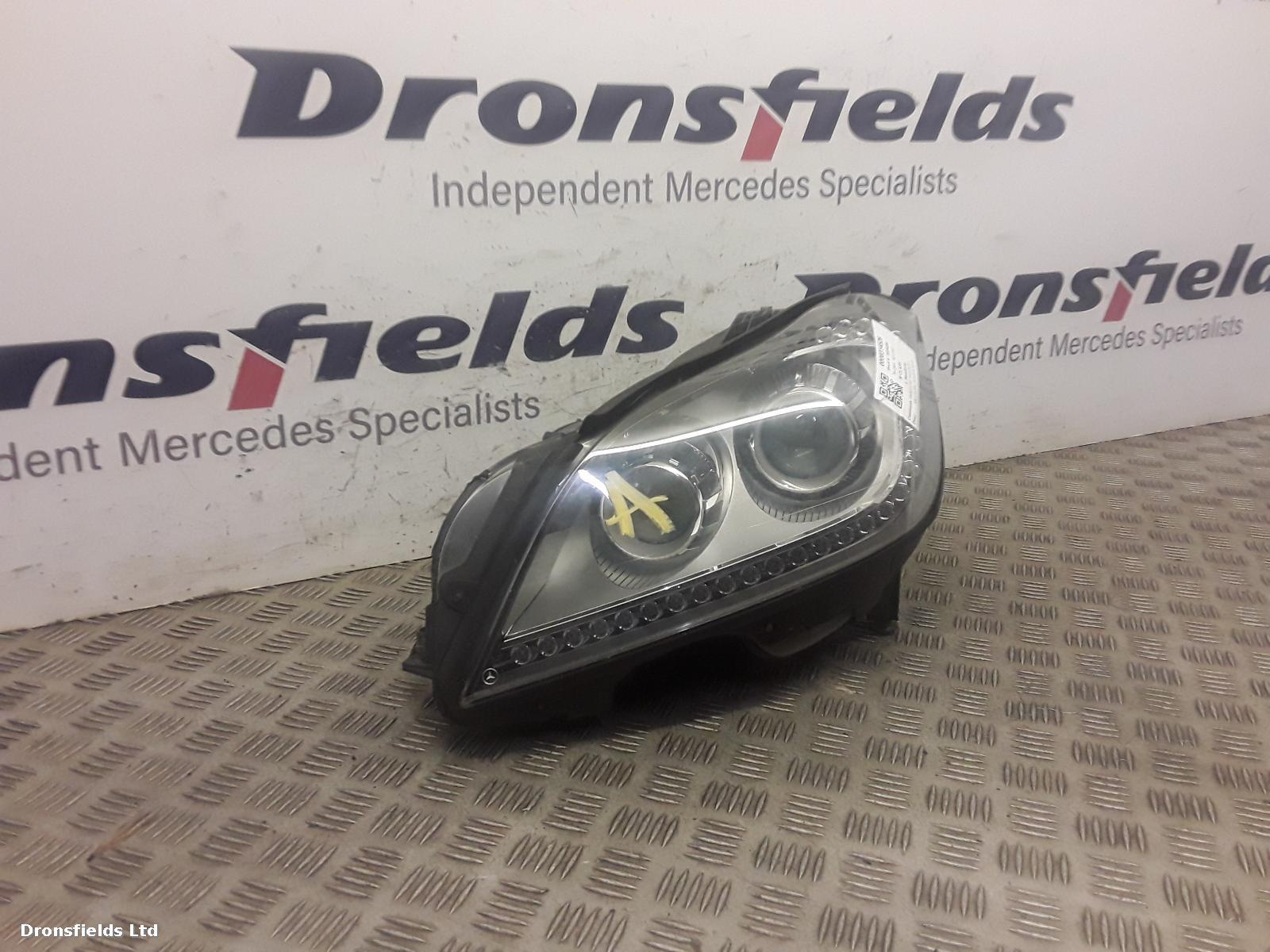 View Auto part L Headlamp Mercedes M Class 2008