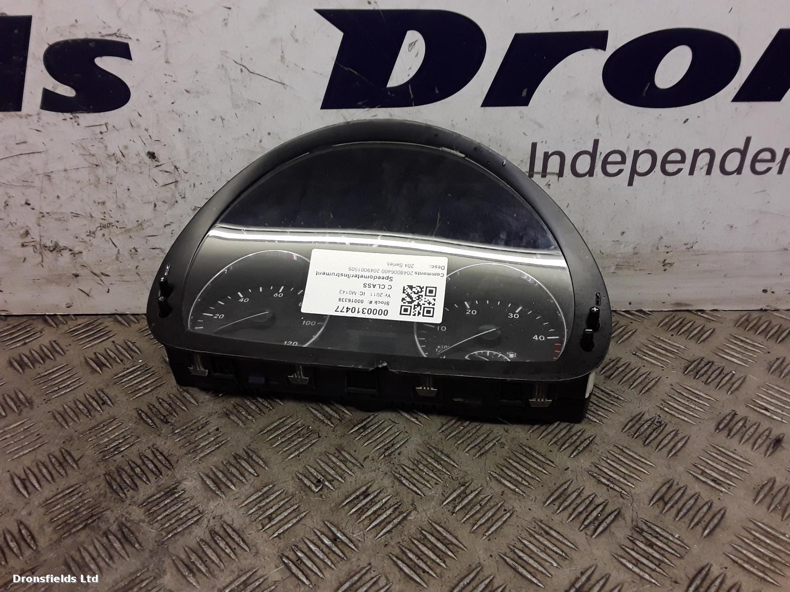 View Auto part Speedometer Mercedes C Class 2011