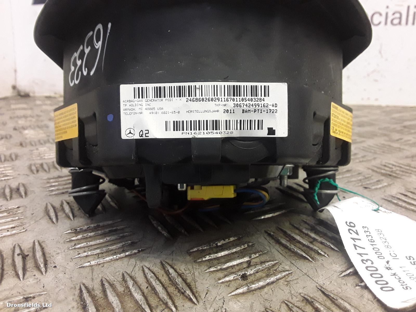 View Auto part R Air Bag Mercedes C Class 2011