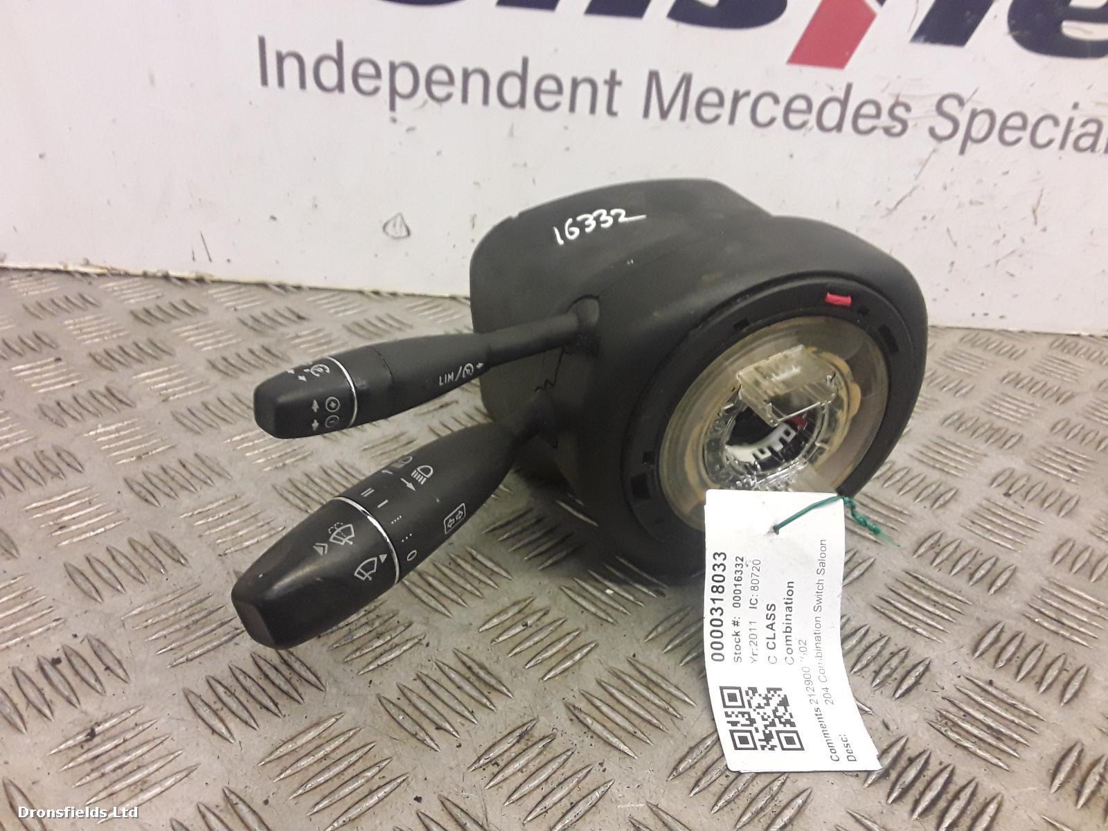 View Auto part Combination Switch Mercedes C Class 2011