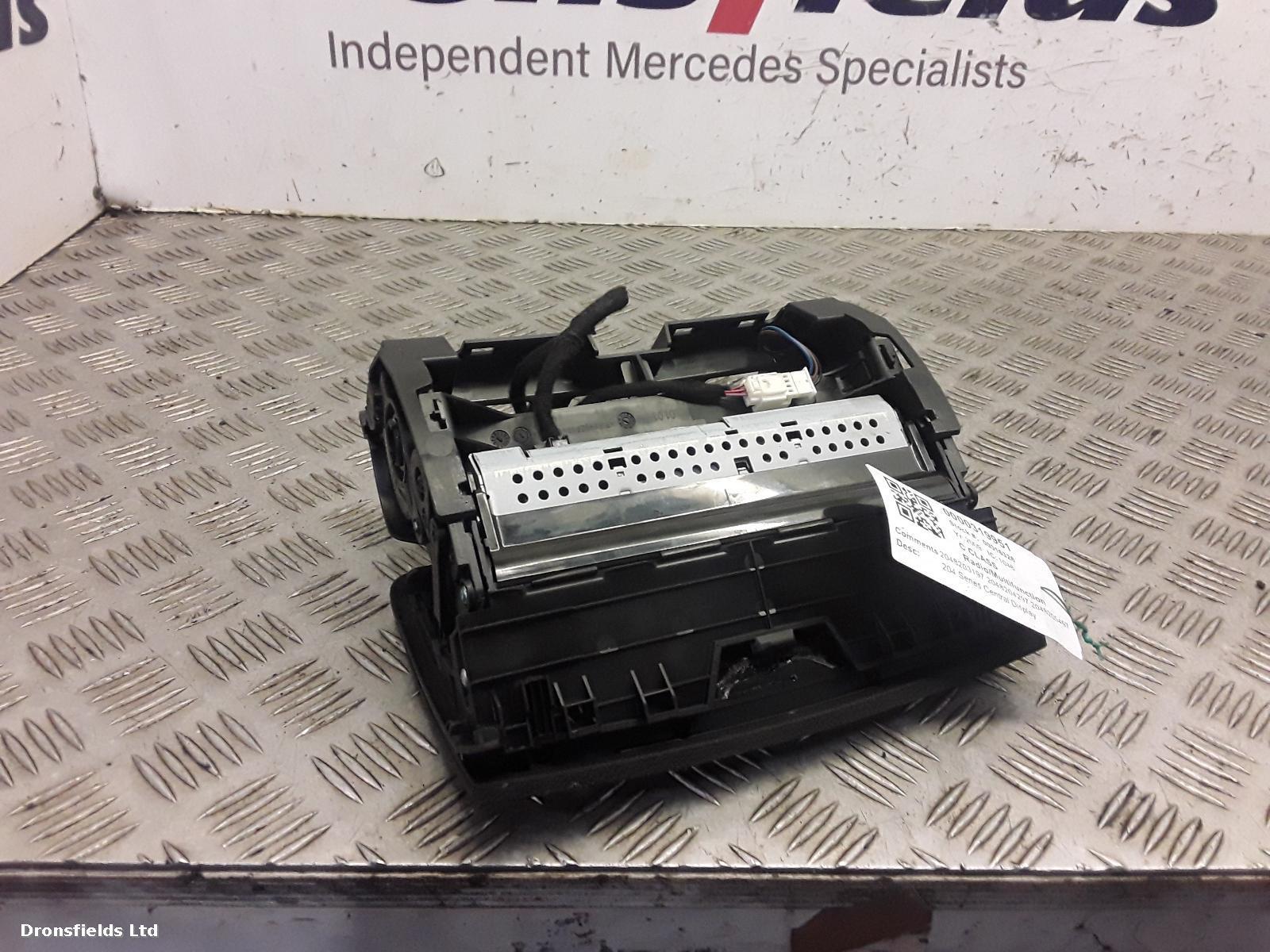 View Auto part Radio Display Mercedes C Class 2009