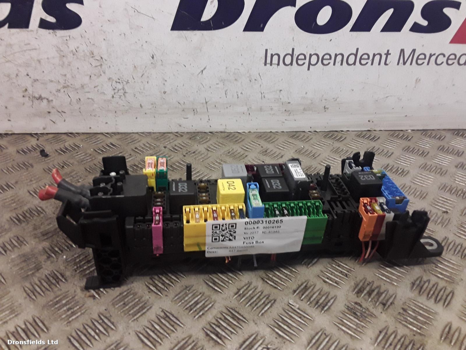 View Auto part Fuse Box Mercedes Vito 2017