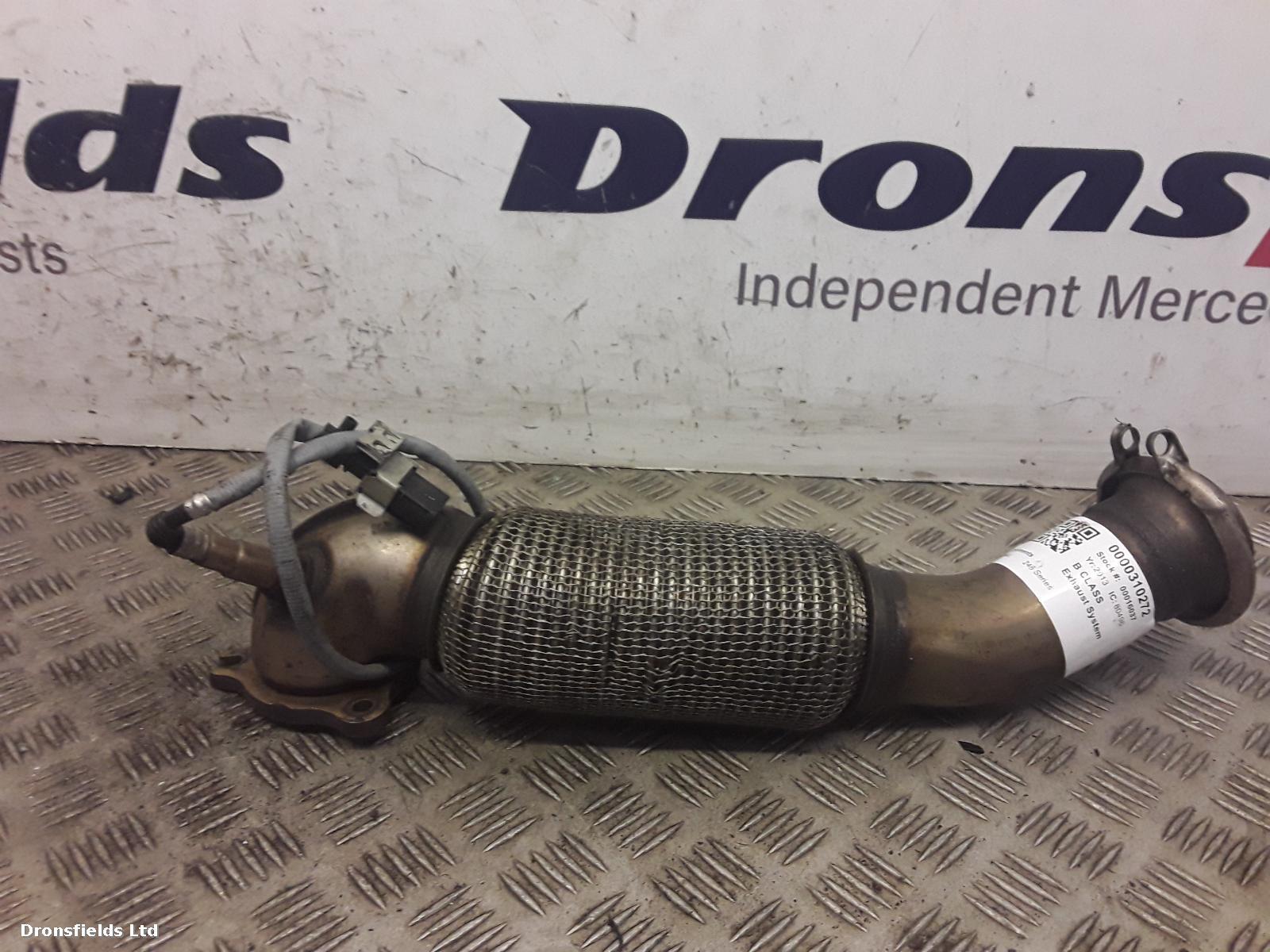 View Auto part Exhaust System Mercedes B Class 2013