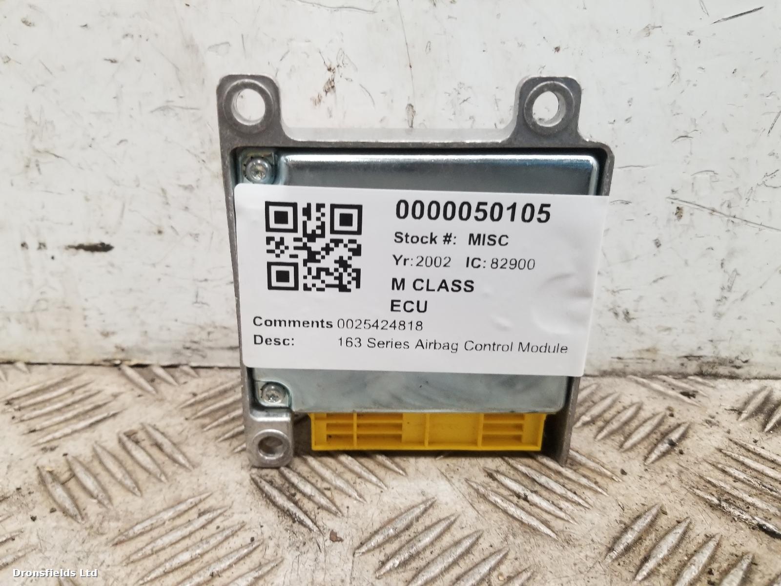 View Auto part ECU Mercedes M Class 2002