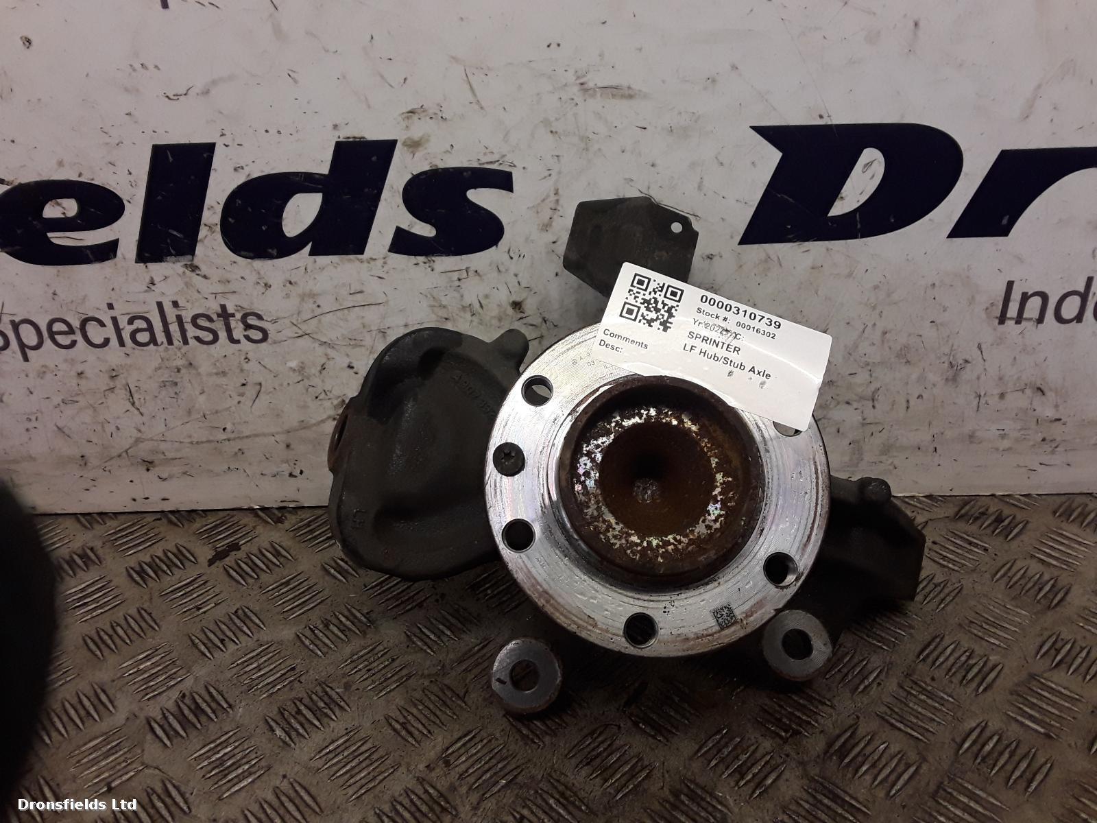 View Auto part LF Hub/Stub Axle Assembly Mercedes Sprinter 2022