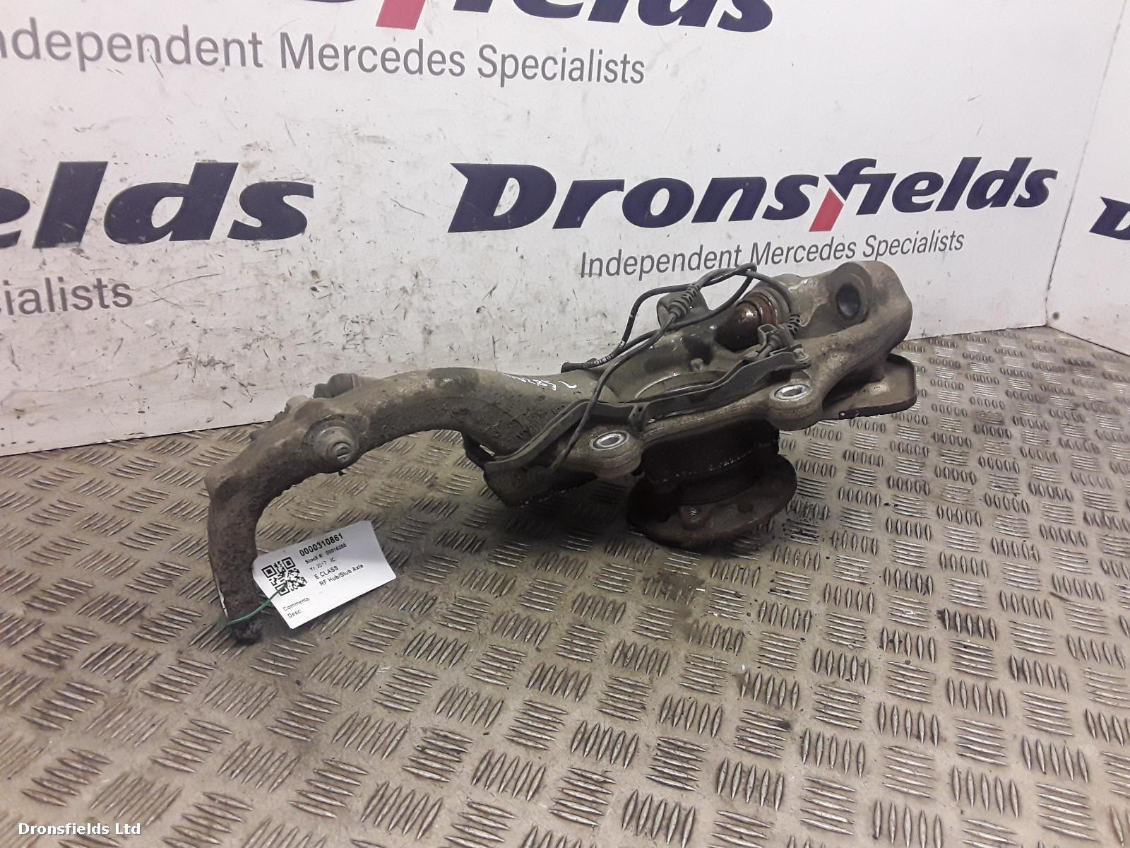 View Auto part RF Hub/Stub Axle Assembly Mercedes E Class 2017