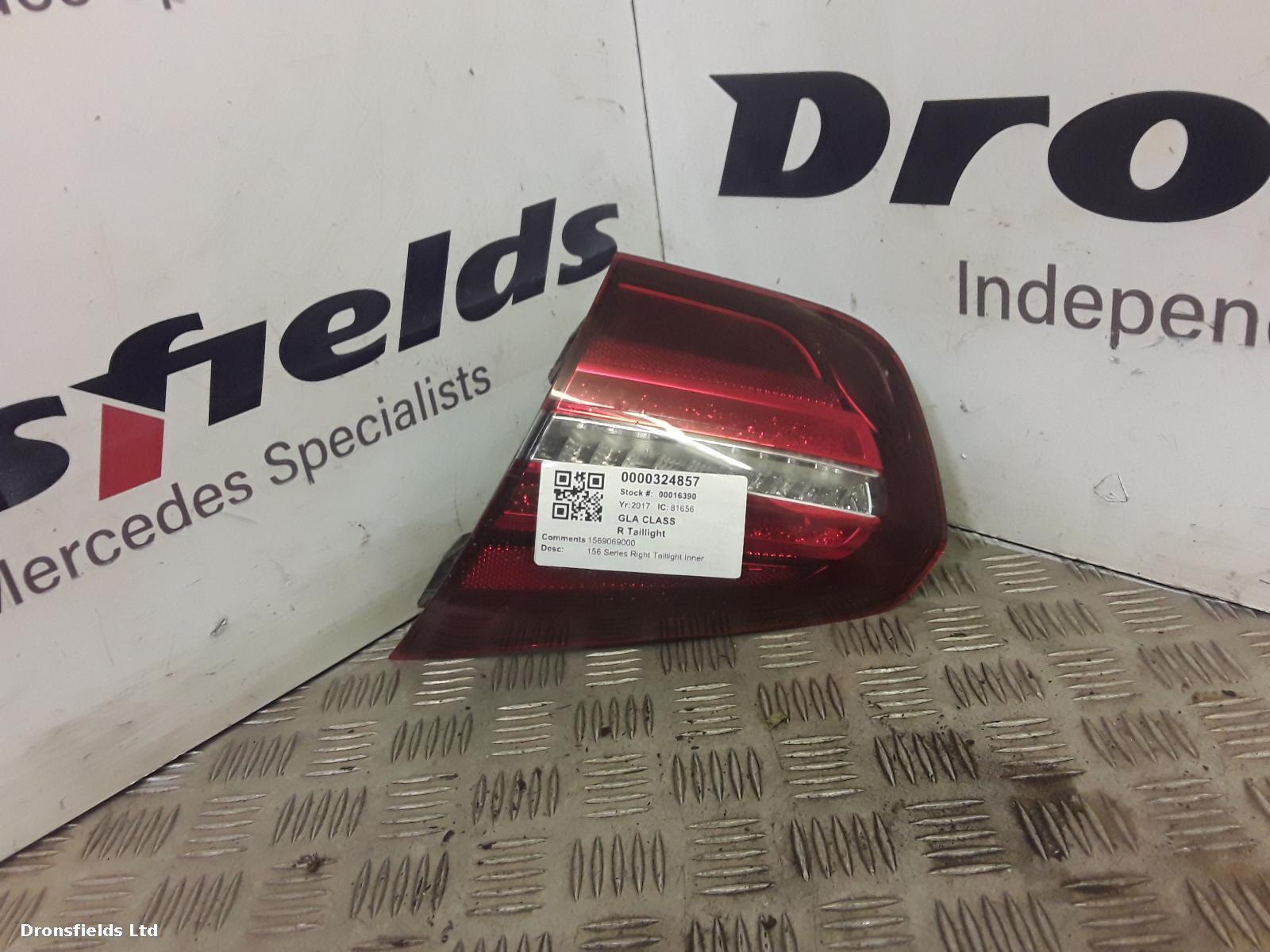 View Auto part R Taillight Mercedes Gla Class 2017