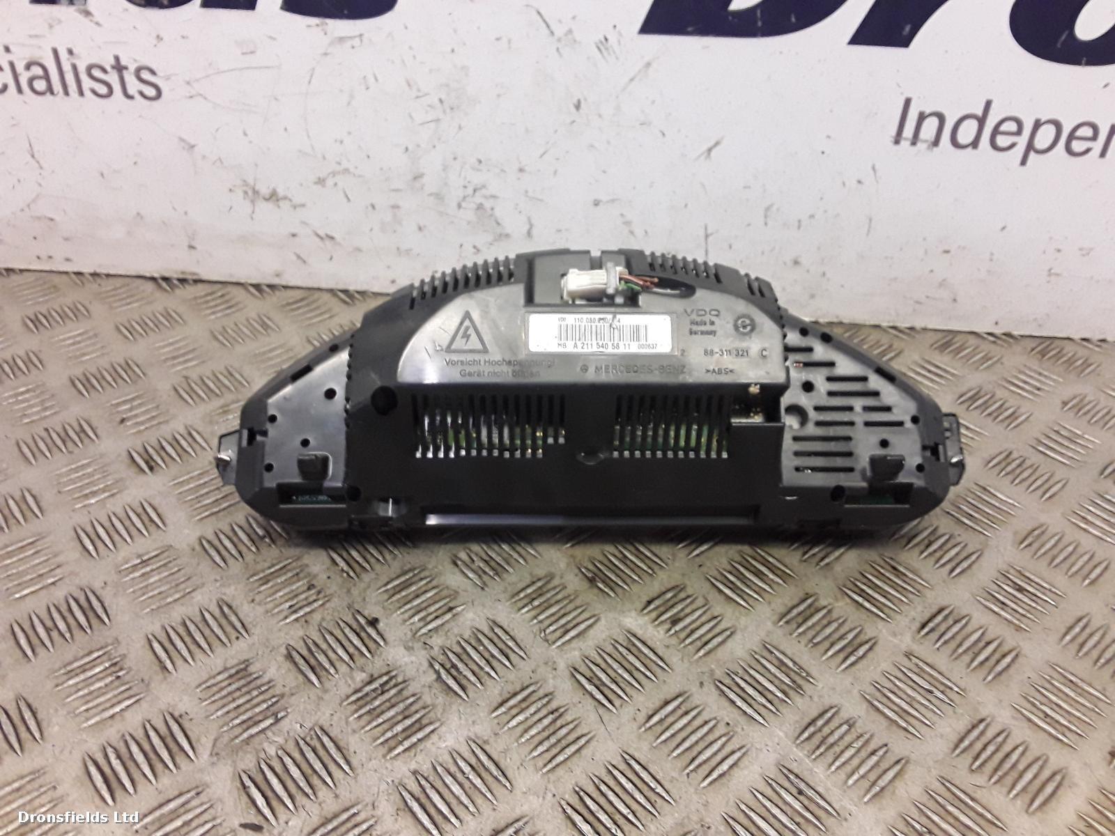 View Auto part Speedometer Mercedes E Class 2007