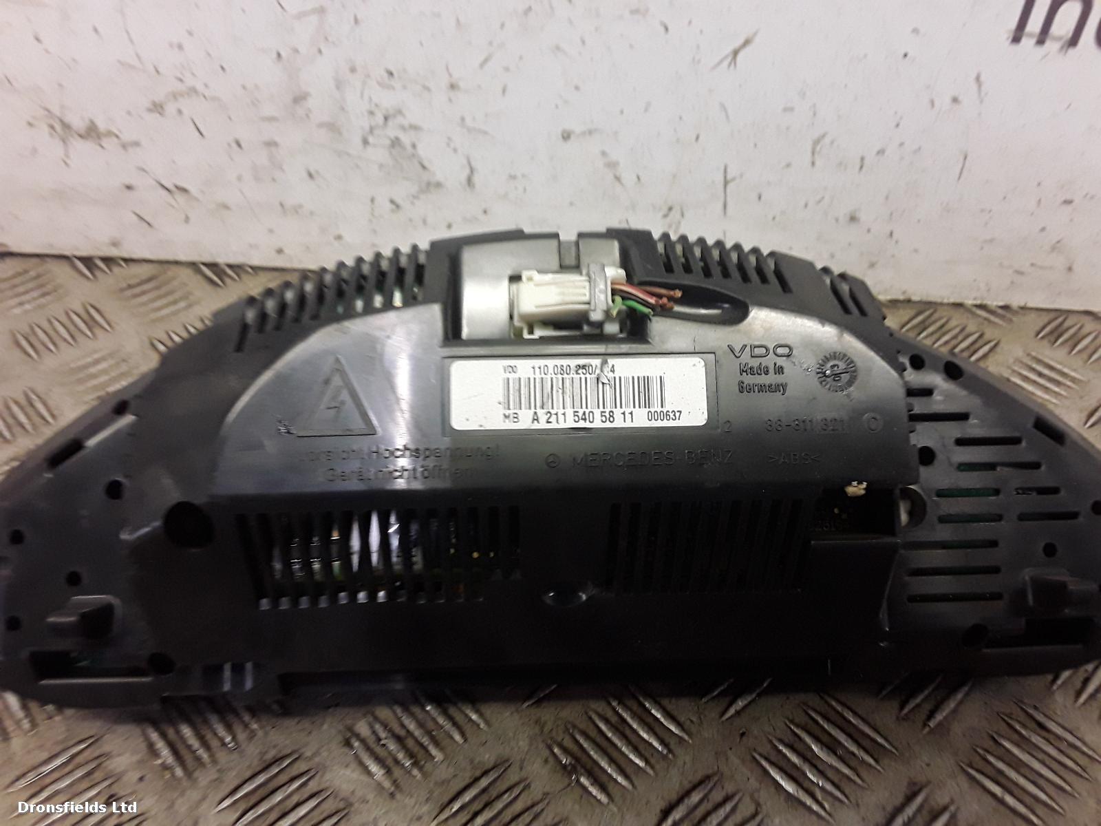 View Auto part Speedometer Mercedes E Class 2007